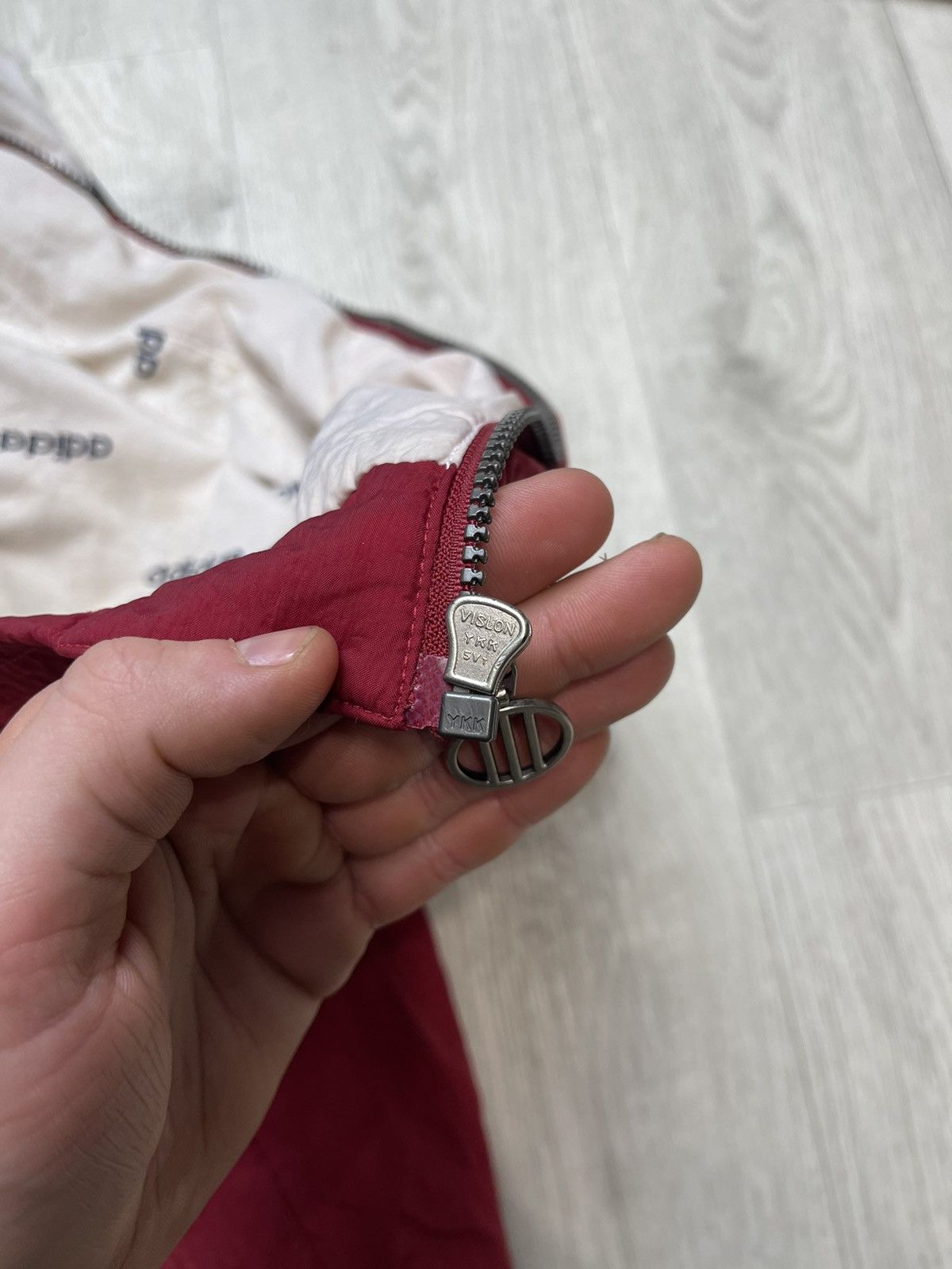 Adidas × Vintage Vintage Adidas Big Logo Light Jacket 90s Size US L / EU 52-54 / 3 - 7 Thumbnail