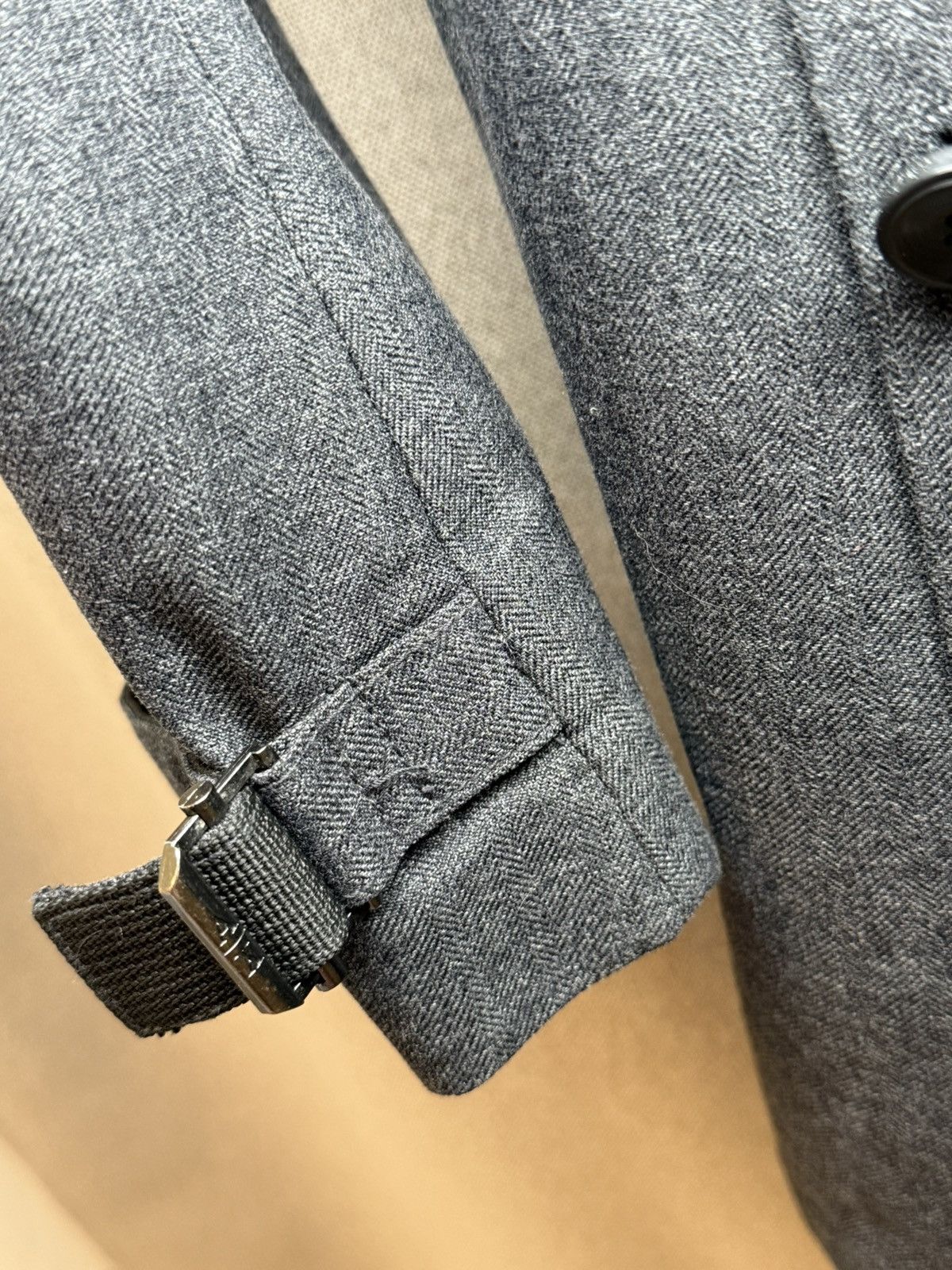 Armani Exchange Armani Exchange Gray Double Breasted Coat size M Size US M / EU 48-50 / 2 - 4 Thumbnail