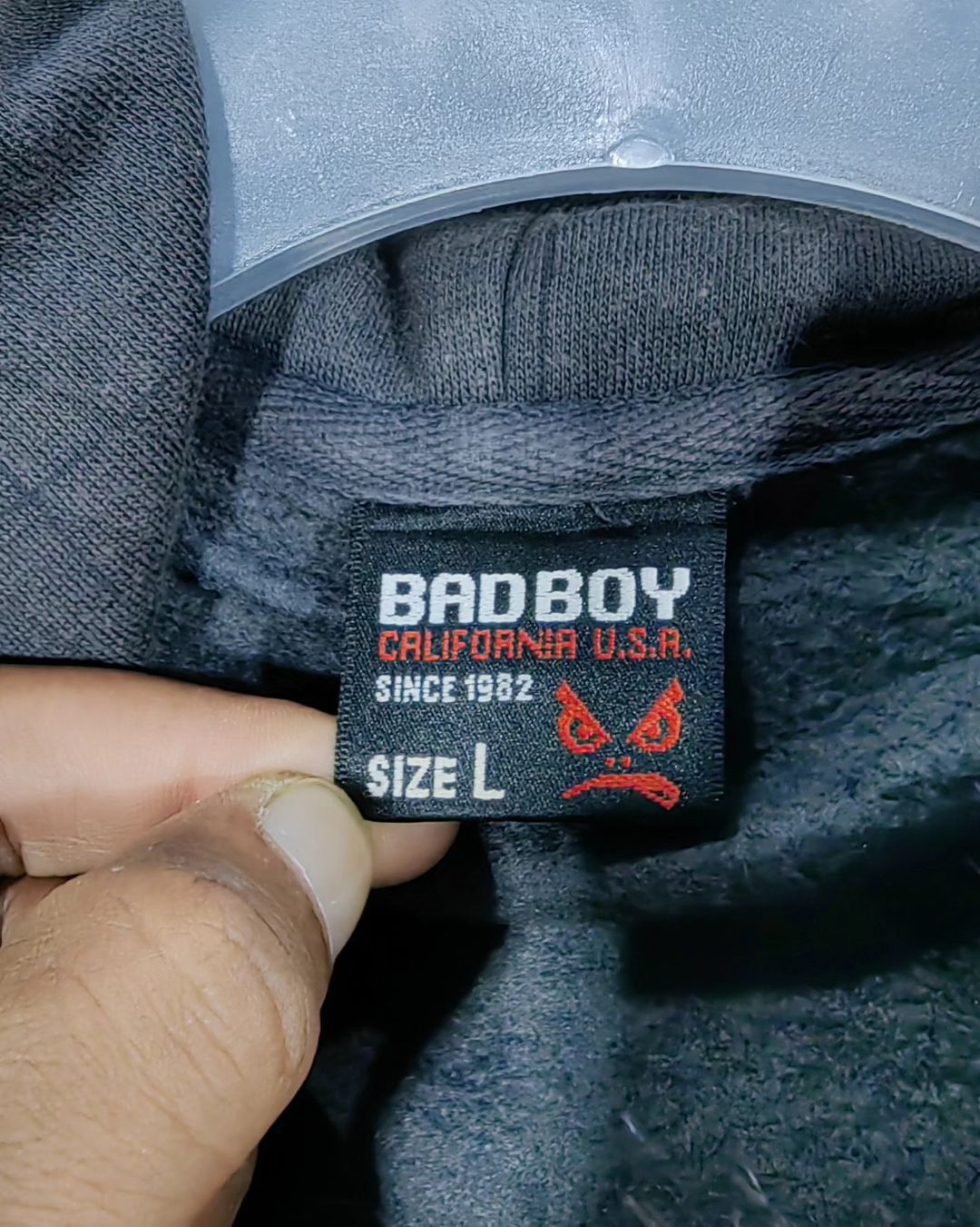 If Six Was Nine × Le Grande Bleu (L.G.B.) BadBoy Fur Hoodie Jacket IfSixWasNine i6w9 LGB style Size US L / EU 52-54 / 3 - 4 Thumbnail