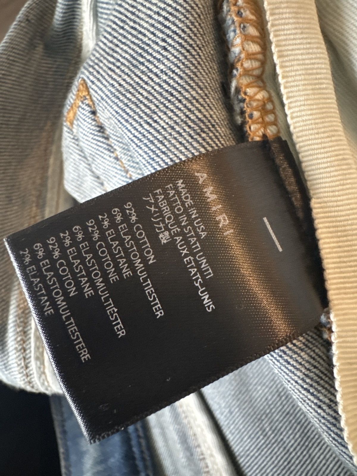 Amiri Amiri Jeans Size US 32 / EU 48 - 5 Thumbnail