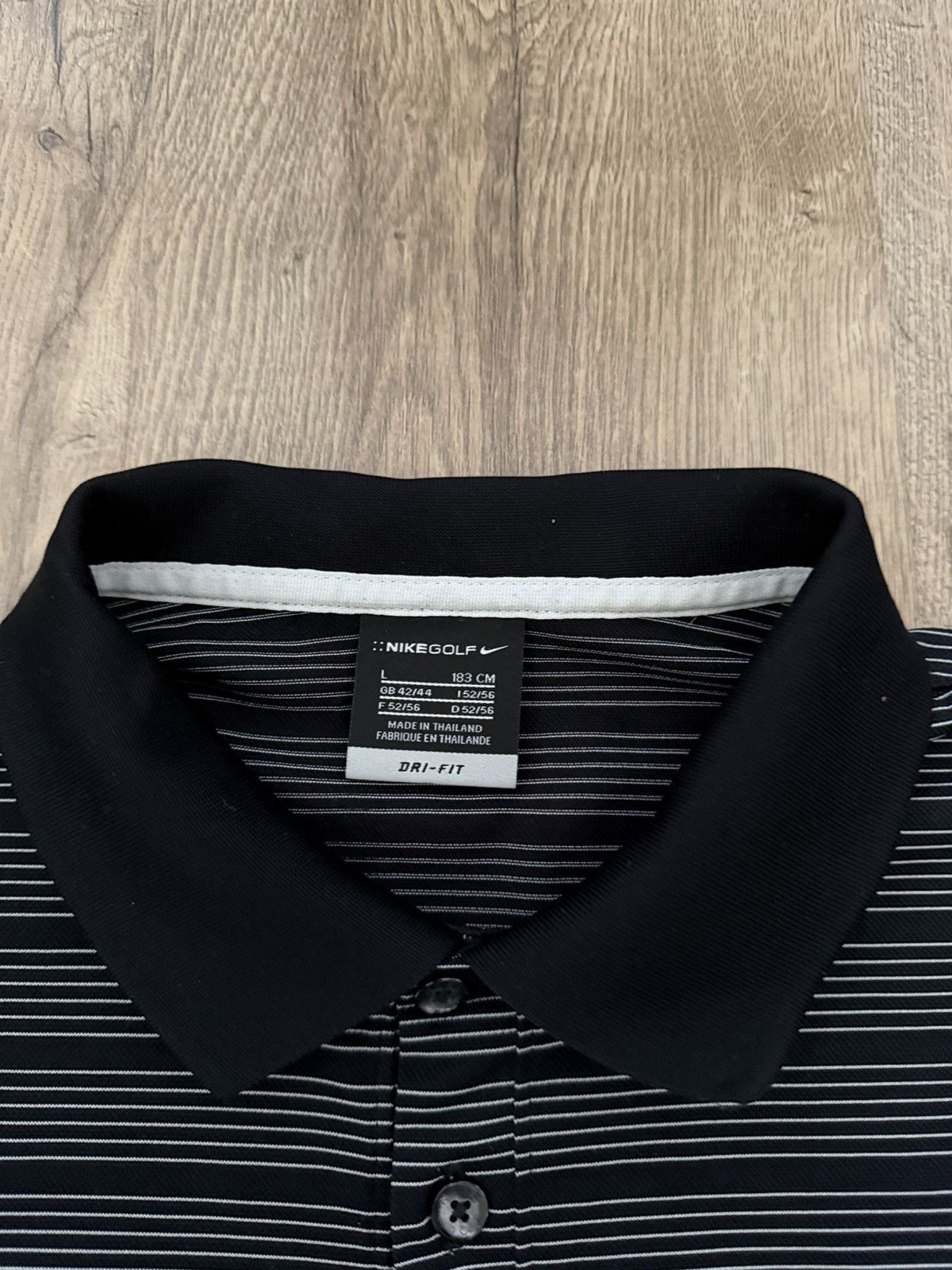 Nike Vintage Nike Striped Polo Size US L / EU 52-54 / 3 - 3 Thumbnail