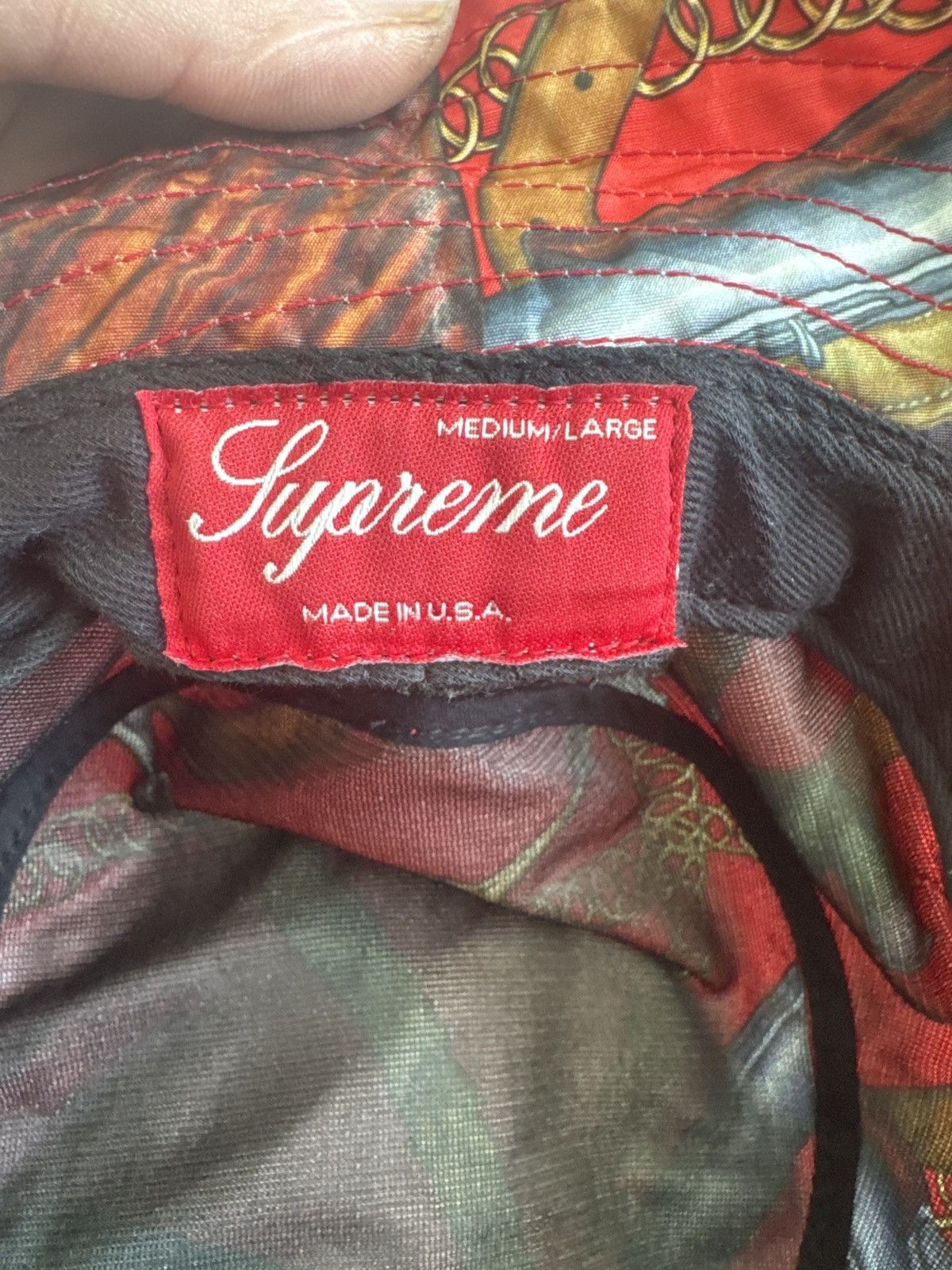 Supreme sup fisherman cap red Size ONE SIZE - 2 Thumbnail