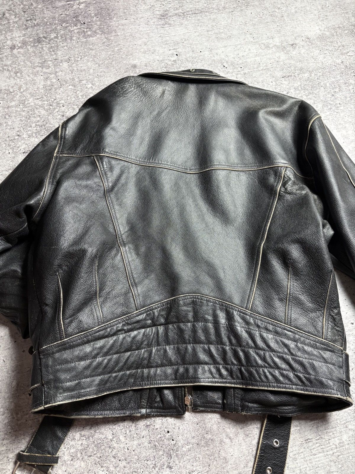 Vintage Vintage Rare Leather Jacket RiRi Size US M / EU 48-50 / 2 - 11 Thumbnail