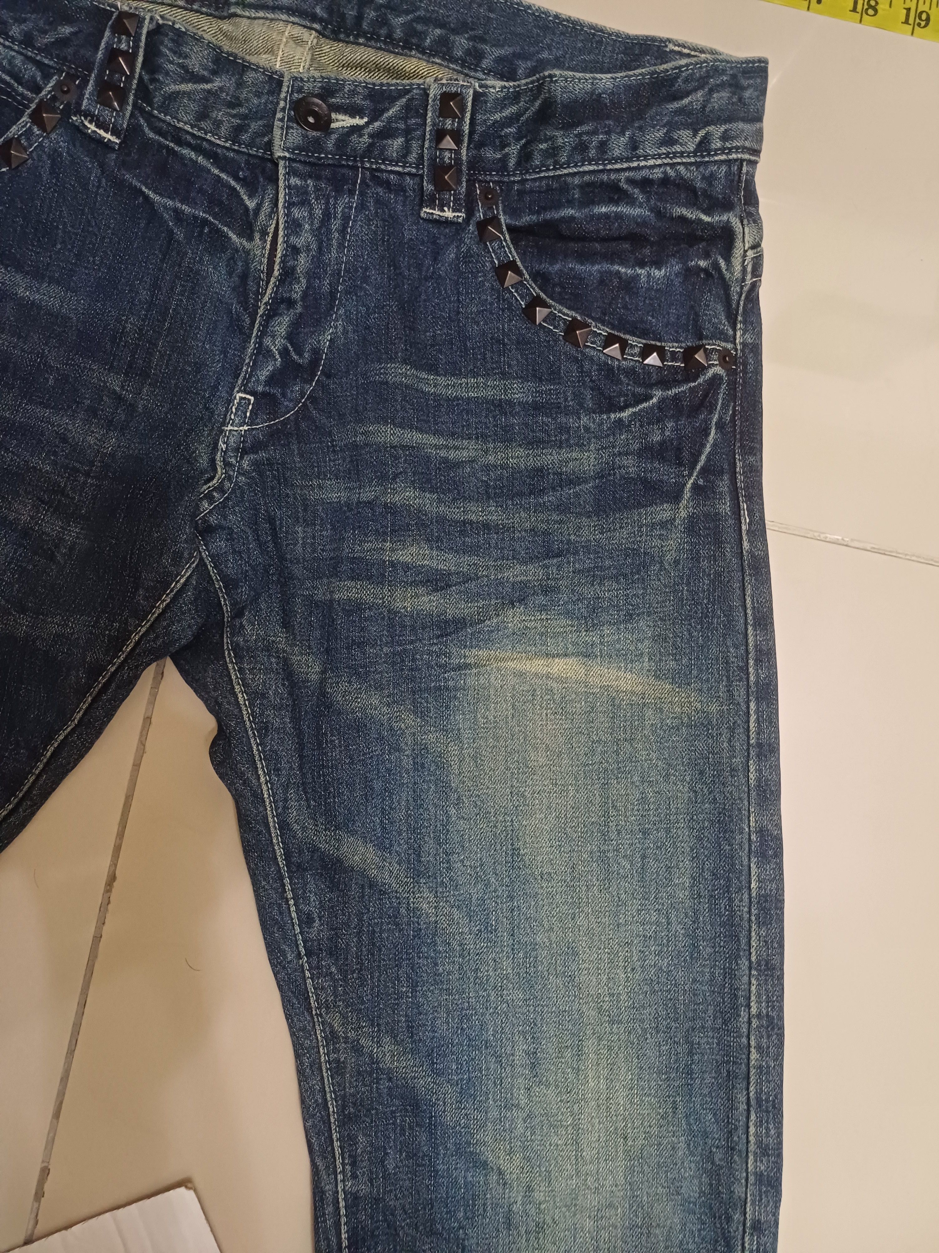 Other Studed design jeans 🔥 BEAMS 🔥 low rise Size US 32 / EU 48 - 6 Thumbnail