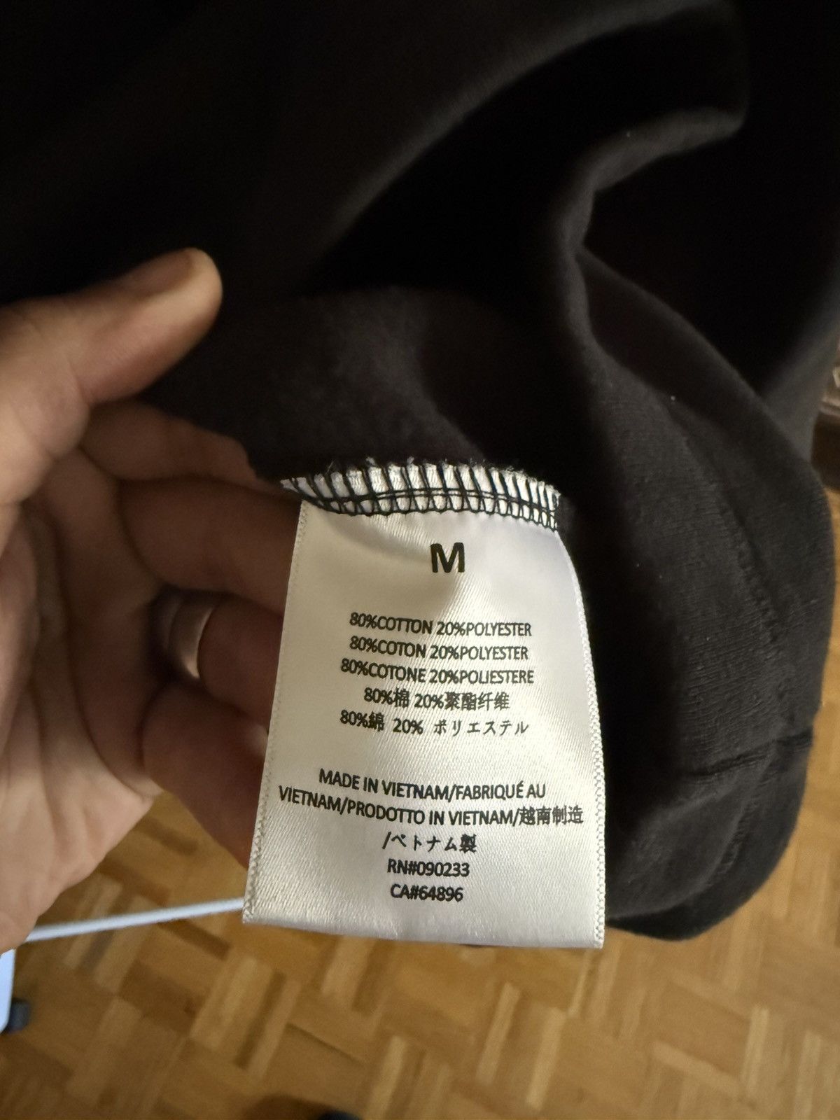 Essentials × Fear of God Essentials black crewneck size small Size US S / EU 44-46 / 1 - 5 Thumbnail