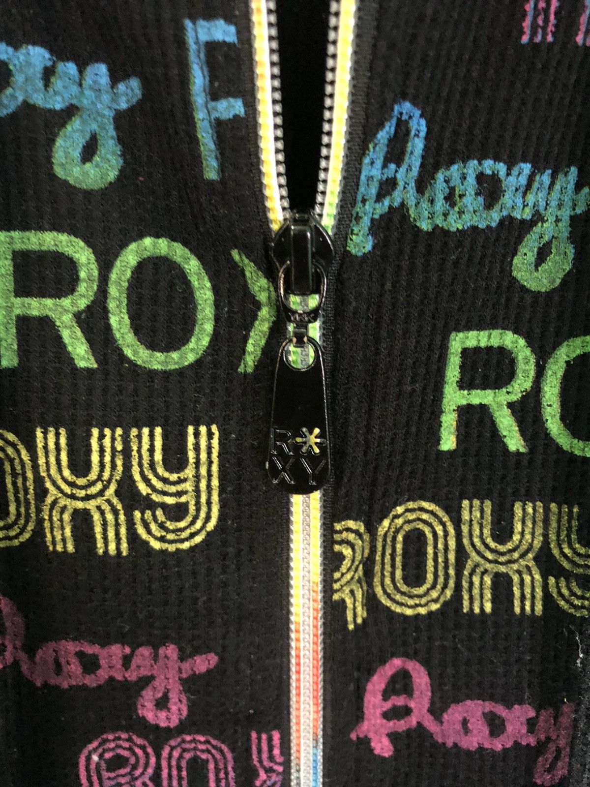 Japanese Brand × Vintage Roxy Hoodie Zip Up Size US XXS / EU 40 - 9 Thumbnail