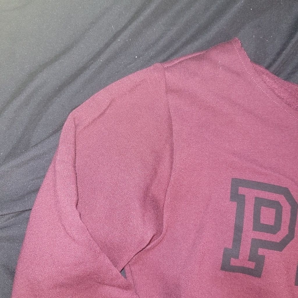 Pink PINK, sweatshirt, maroon, NWOT. Size S/P Size S / US 4 / IT 40 - 2 Thumbnail
