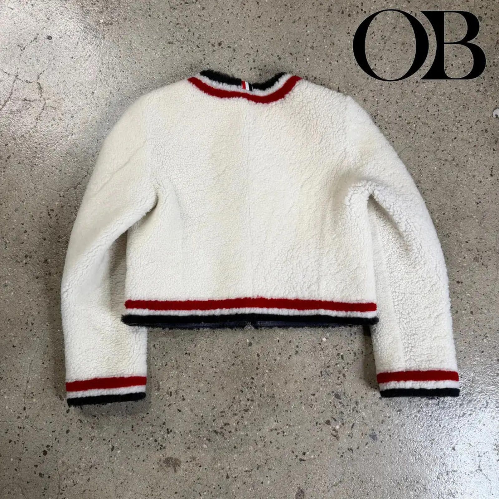 Thom Browne Thom Browne Shearling Cropped Jacket Size US S / EU 44-46 / 1 - 5 Thumbnail