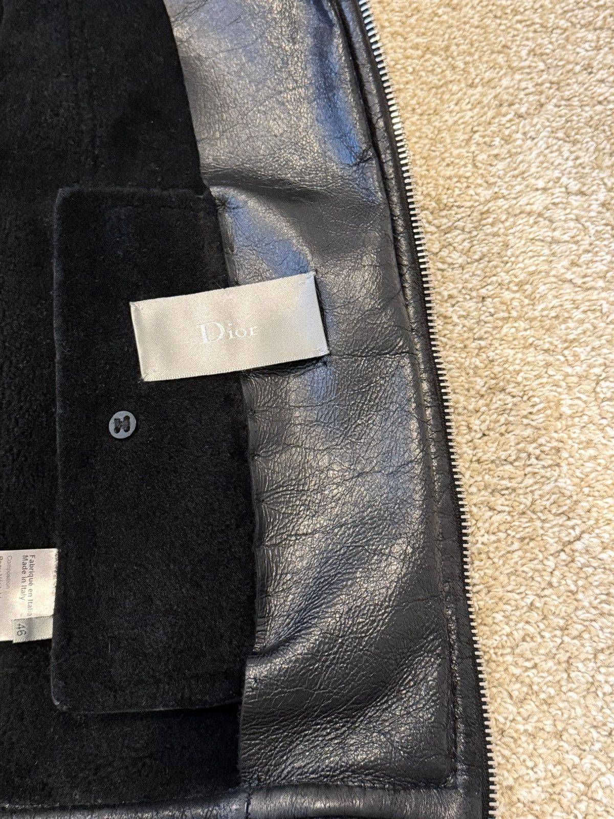 Dior Dior Homme AW07 Navigate Shearling Hooded Jacket Size US S / EU 44-46 / 1 - 7 Thumbnail