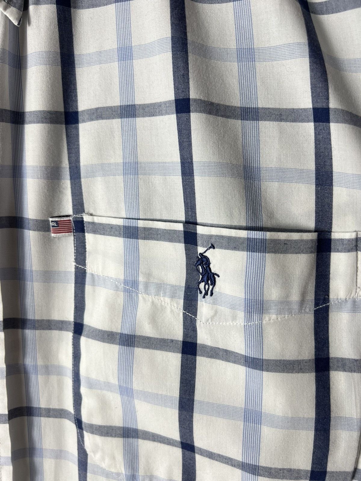 Polo Ralph Lauren 🔥 Ralph Lauren USA Vintage Shirt Button Relaxed Fit XL Size US XL / EU 56 / 4 - 3 Thumbnail