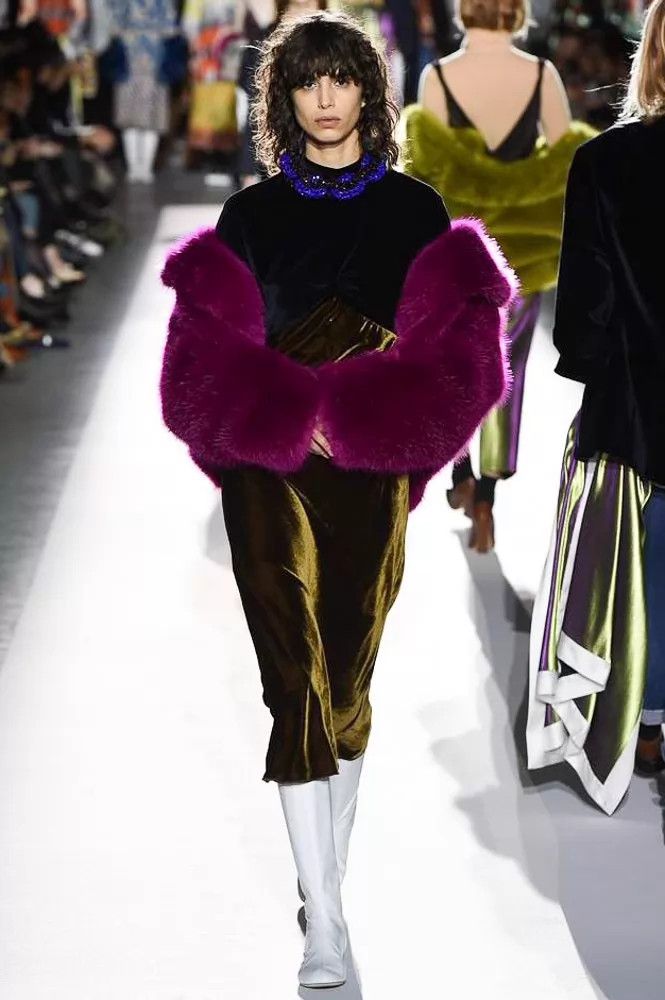 Dries Van Noten Dries Van Noten Runway Eco-Fur Coat Women's S Size S / US 4 / IT 40 - 1 Thumbnail