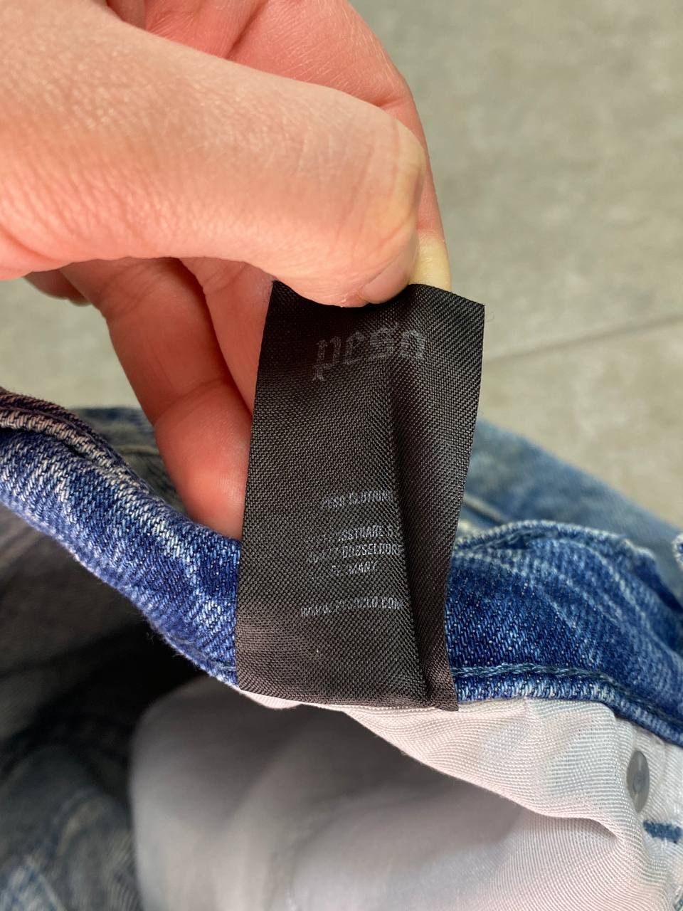 Peso Peso Embroidered Logo Baggy Denim Pants Size US 28 / EU 44 - 18 Thumbnail