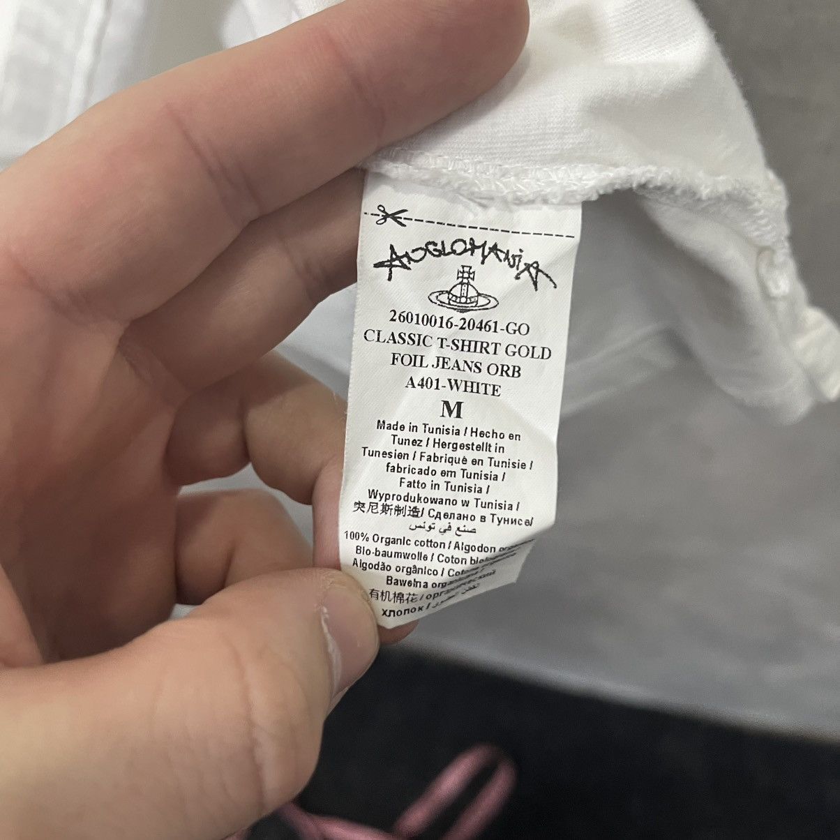 Vivienne Westwood Vivienne Westwood Big Logo T shirt White Size M Size US M / EU 48-50 / 2 - 11 Thumbnail