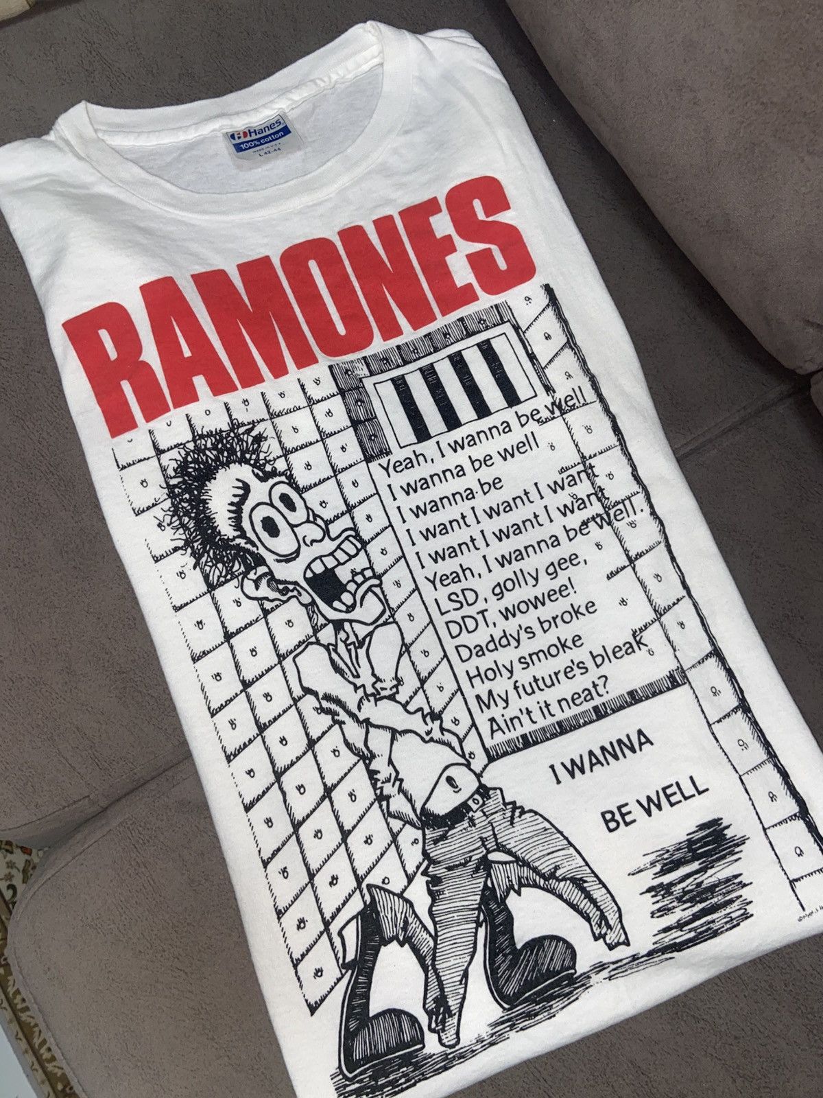 Vintage Ramones 1998s Size US M / EU 48-50 / 2 - 1 Thumbnail