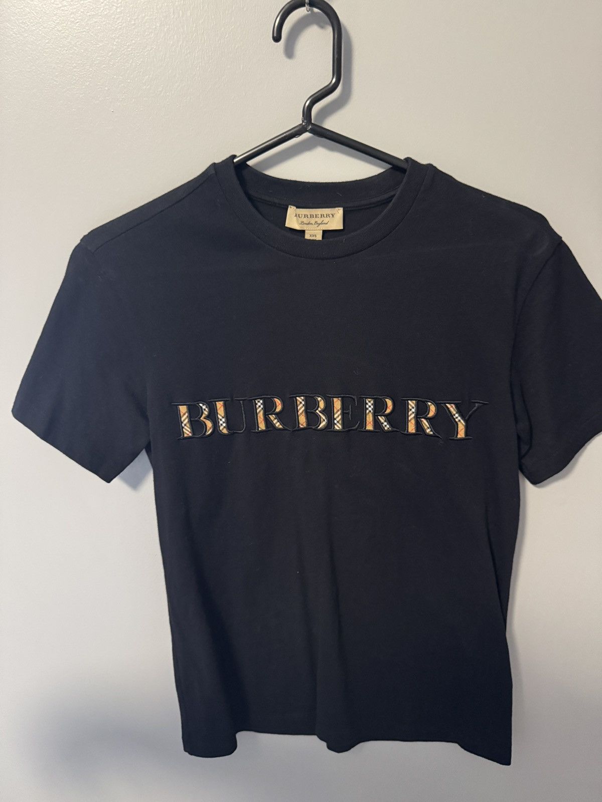 Burberry Burberry graphic logo tee black authentic sz XXS Size US XXS / EU 40 - 1 Thumbnail