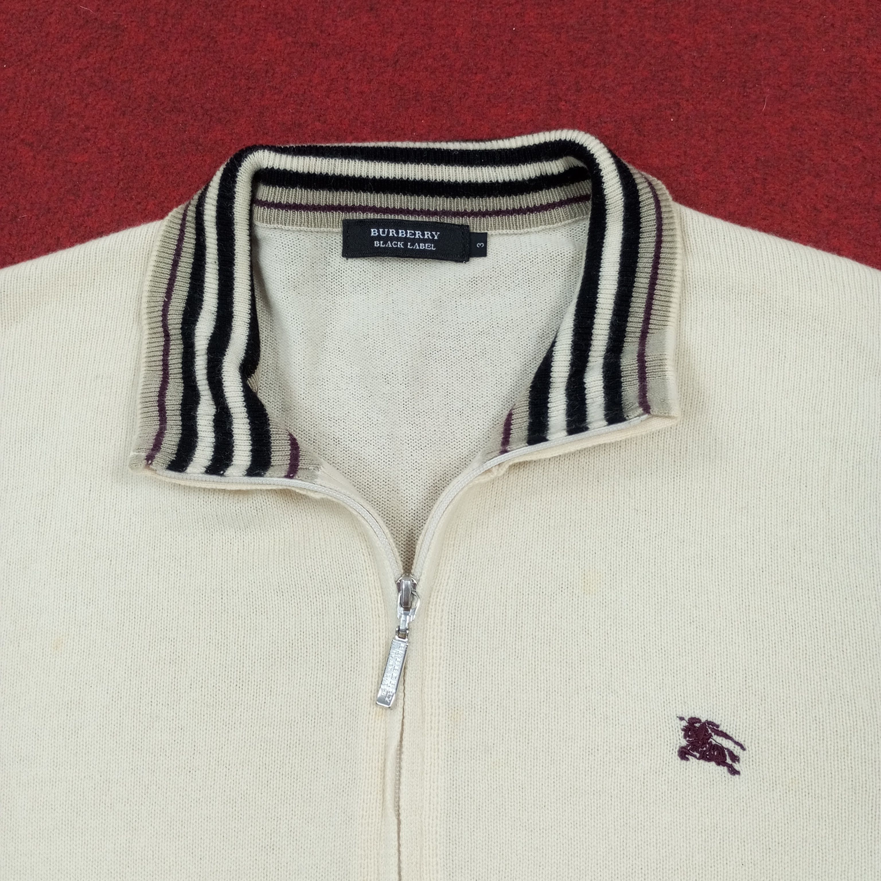 Burberry Burberry Black Label Small Logo Design Sweater Knitwear Size S / US 4 / IT 40 - 5 Thumbnail