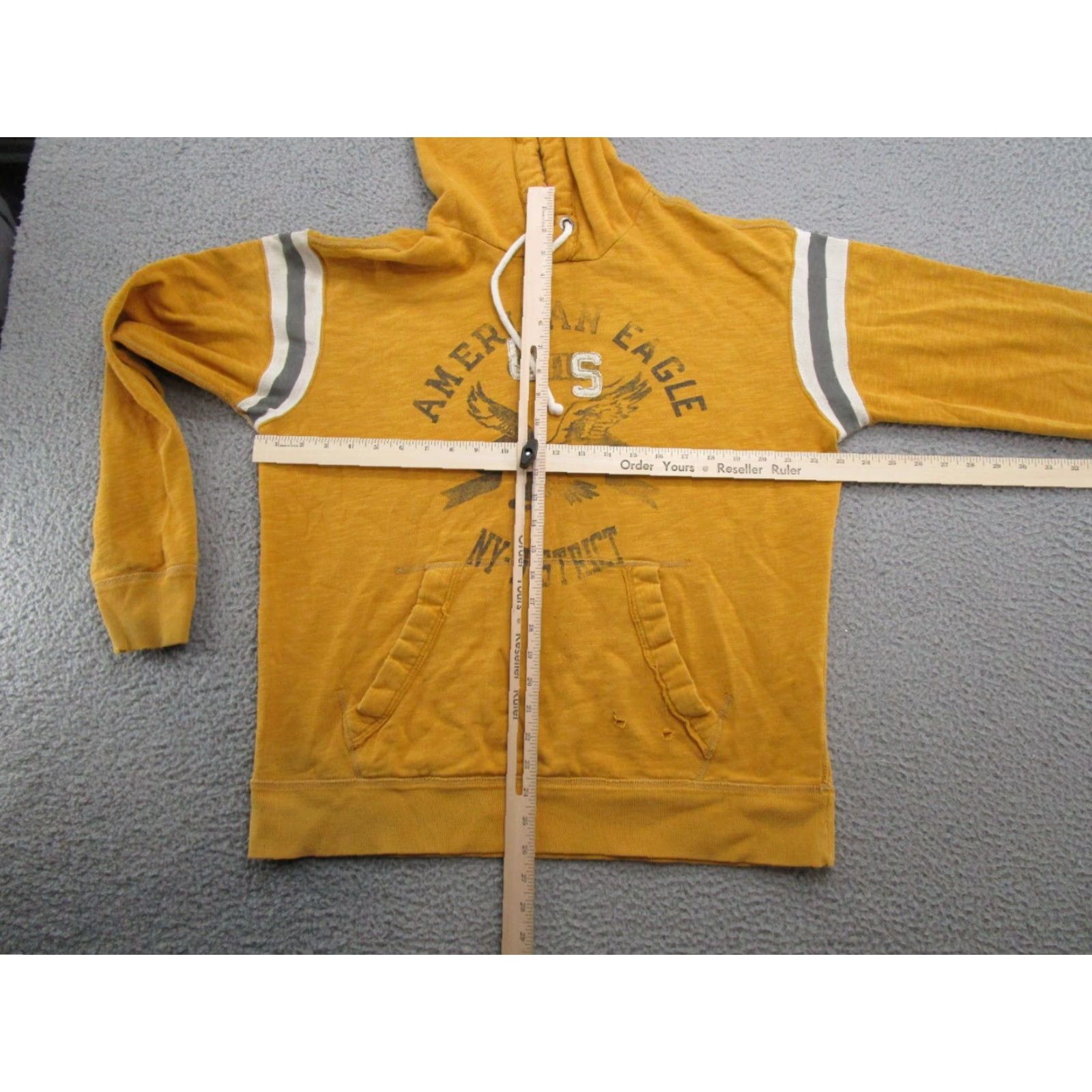 American Eagle Outfitters Y2K American Eagle Men's Hoodie Pullover Sweatshirt Size M Read Multicolor Cotton Heavy Sweatshirt Hooded All Seasons Sports Size US M / EU 48-50 / 2 - 6 Thumbnail