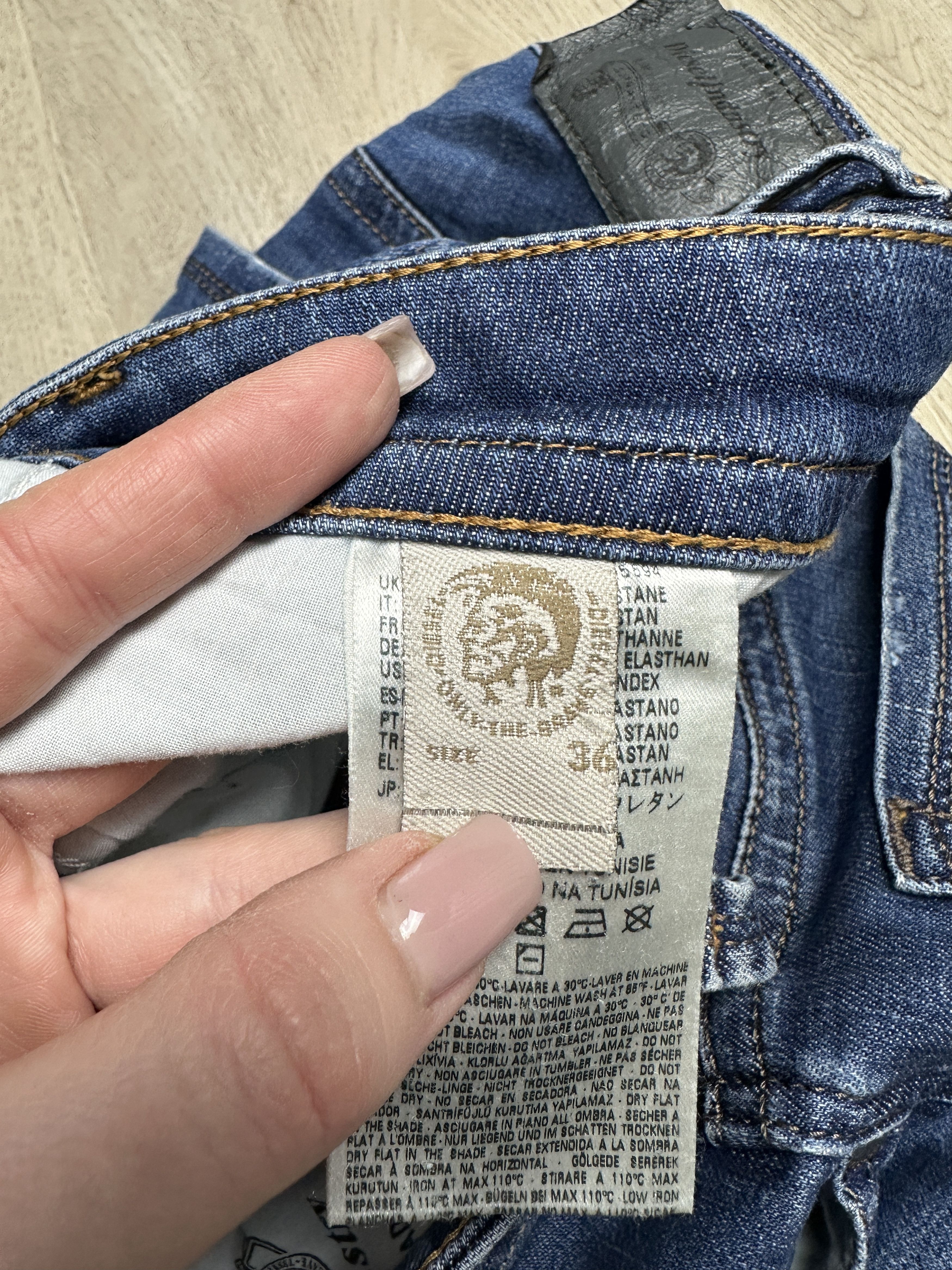 Diesel Diesel Thavar Vintage Mens Denim Pants Jeans Size US 36 / EU 52 - 7 Thumbnail