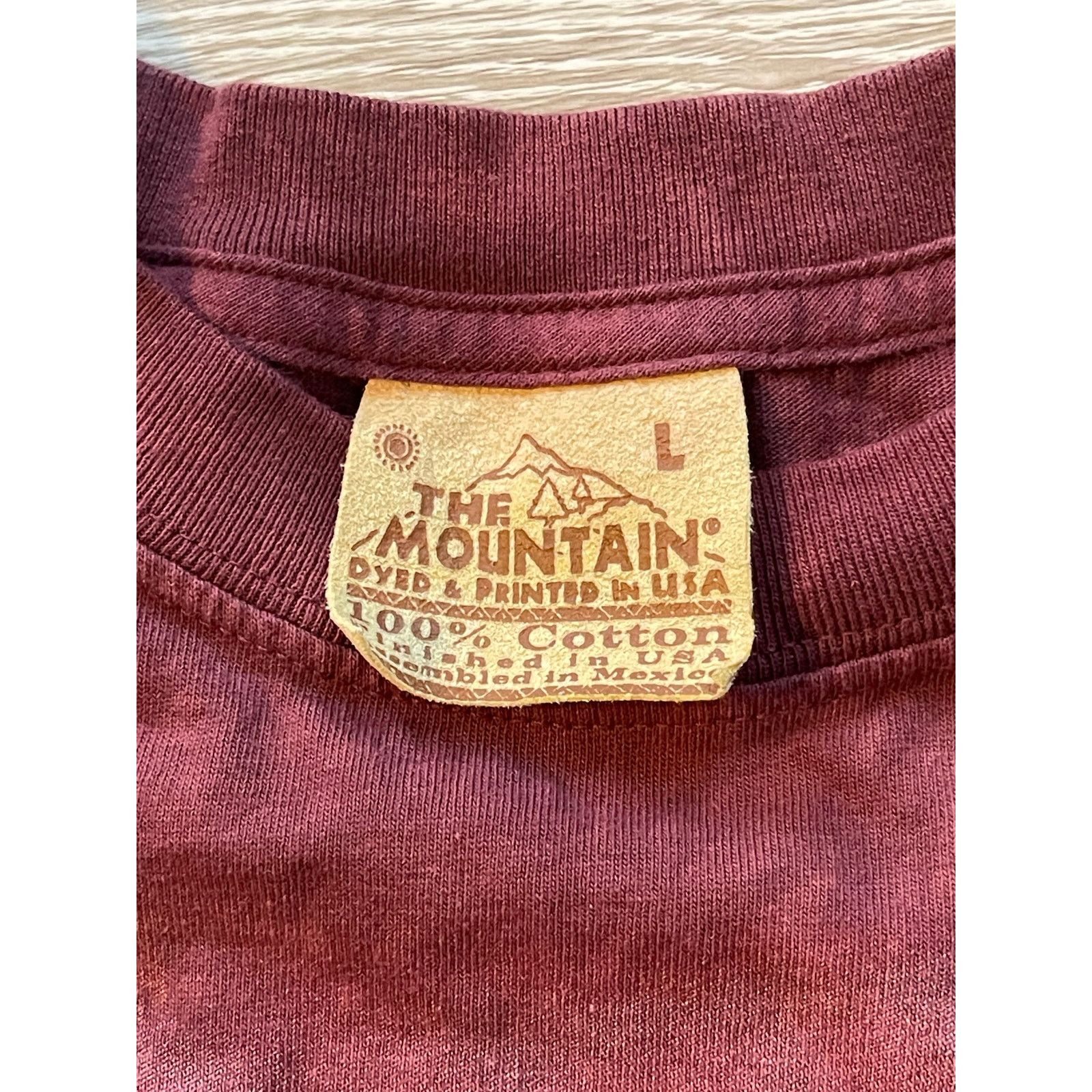 The Mountain Vintage The Mountain Graphic Tee Size L – USA Made Size US L / EU 52-54 / 3 - 4 Thumbnail