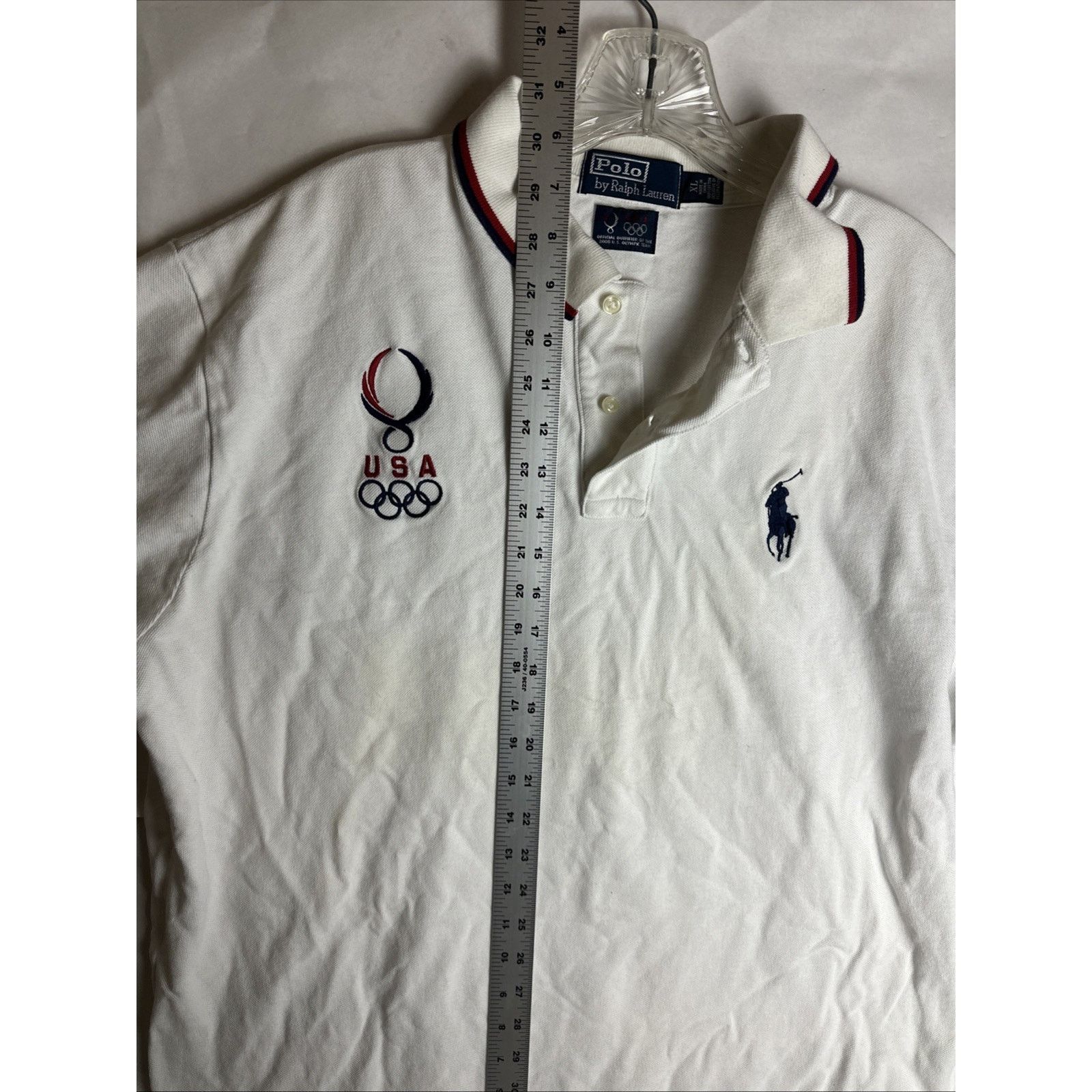 Ralph Lauren Polo Ralph Lauren Big Pony 2008 Olympics Polo Shirt Men’s XL Size US XL / EU 56 / 4 - 12 Thumbnail