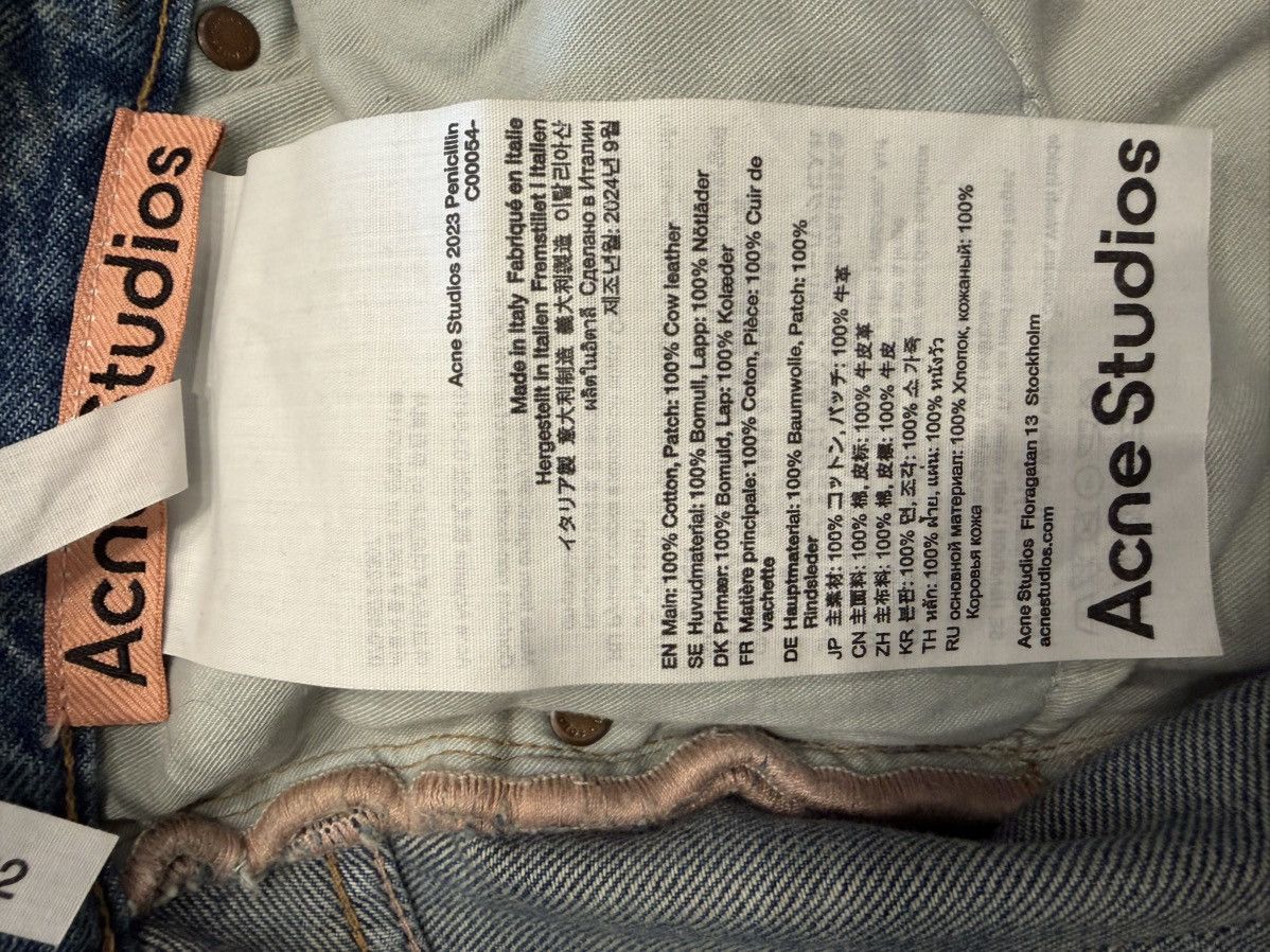 Acne Studios Acne Studios 2023 Penicillin Mid Blue Size US 32 / EU 48 - 4 Thumbnail