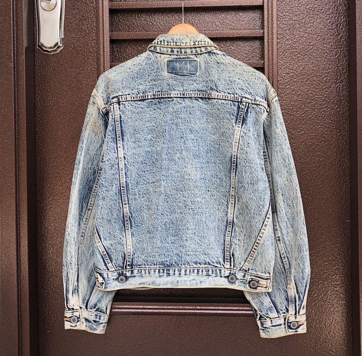 Wrangler VTG 80s Wrangler Blue Bell’s Acid Wash Denim Trucker Jacket Size US M / EU 48-50 / 2 - 2 Thumbnail