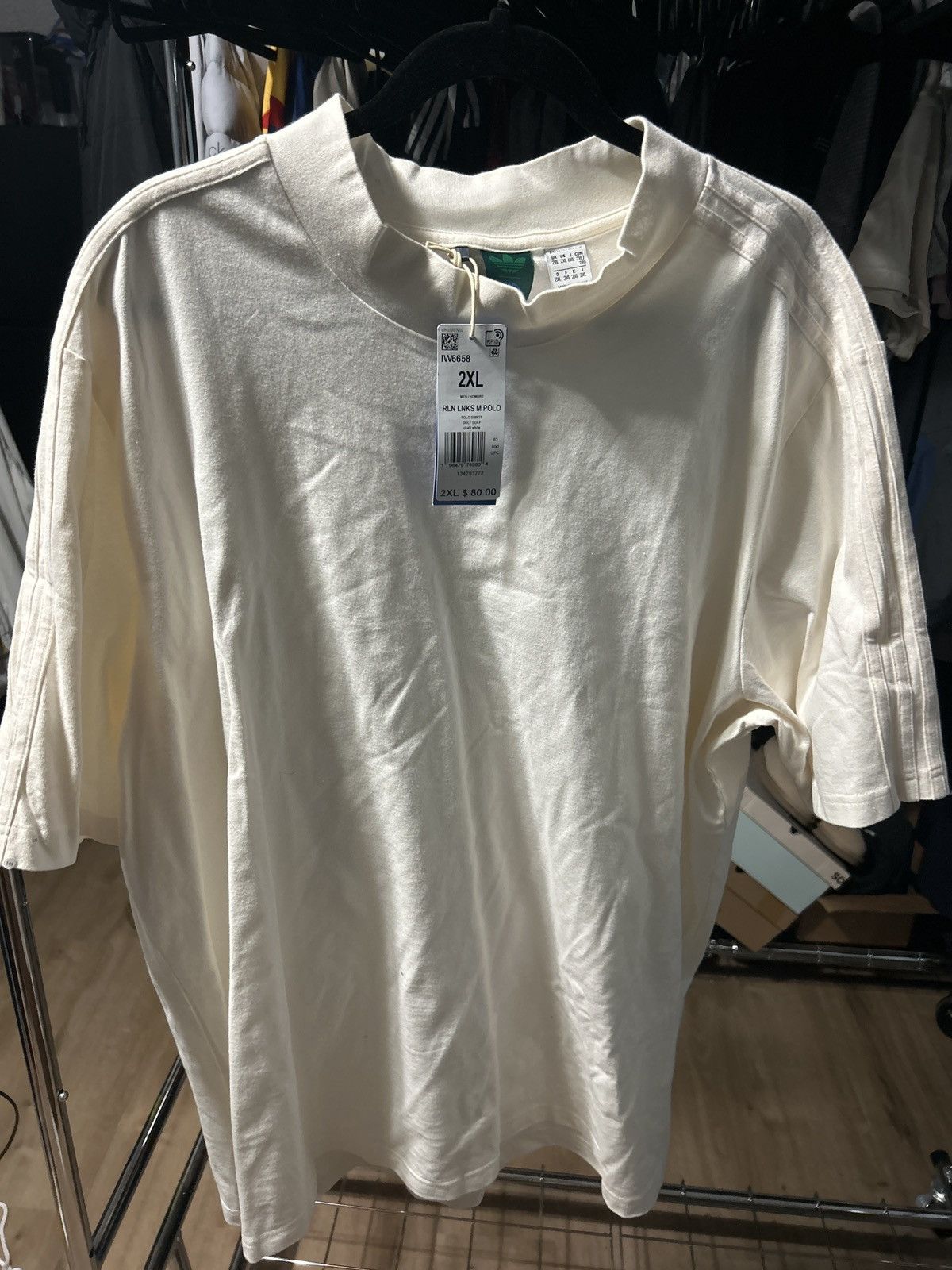 Adidas Adidas x Rolling Links Mock Neck Polo 2XL Size US XXL / EU 58 / 5 - 1 Thumbnail