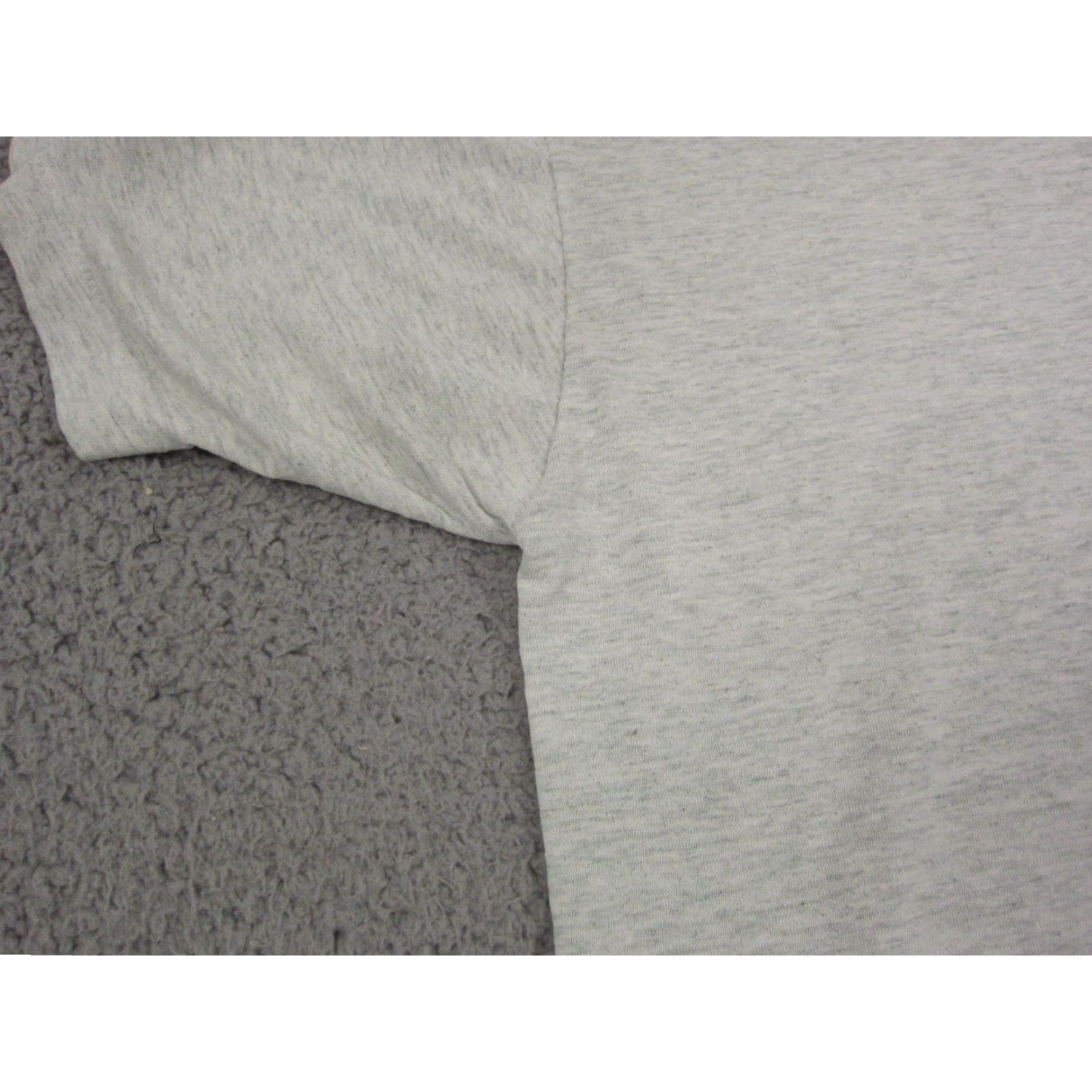 Fruit Of The Loom VINTAGE Fruit of the Loom Shirt Mens Large Gray University Logo Cotton Polyester Made in USA Size US L / EU 52-54 / 3 - 6 Thumbnail