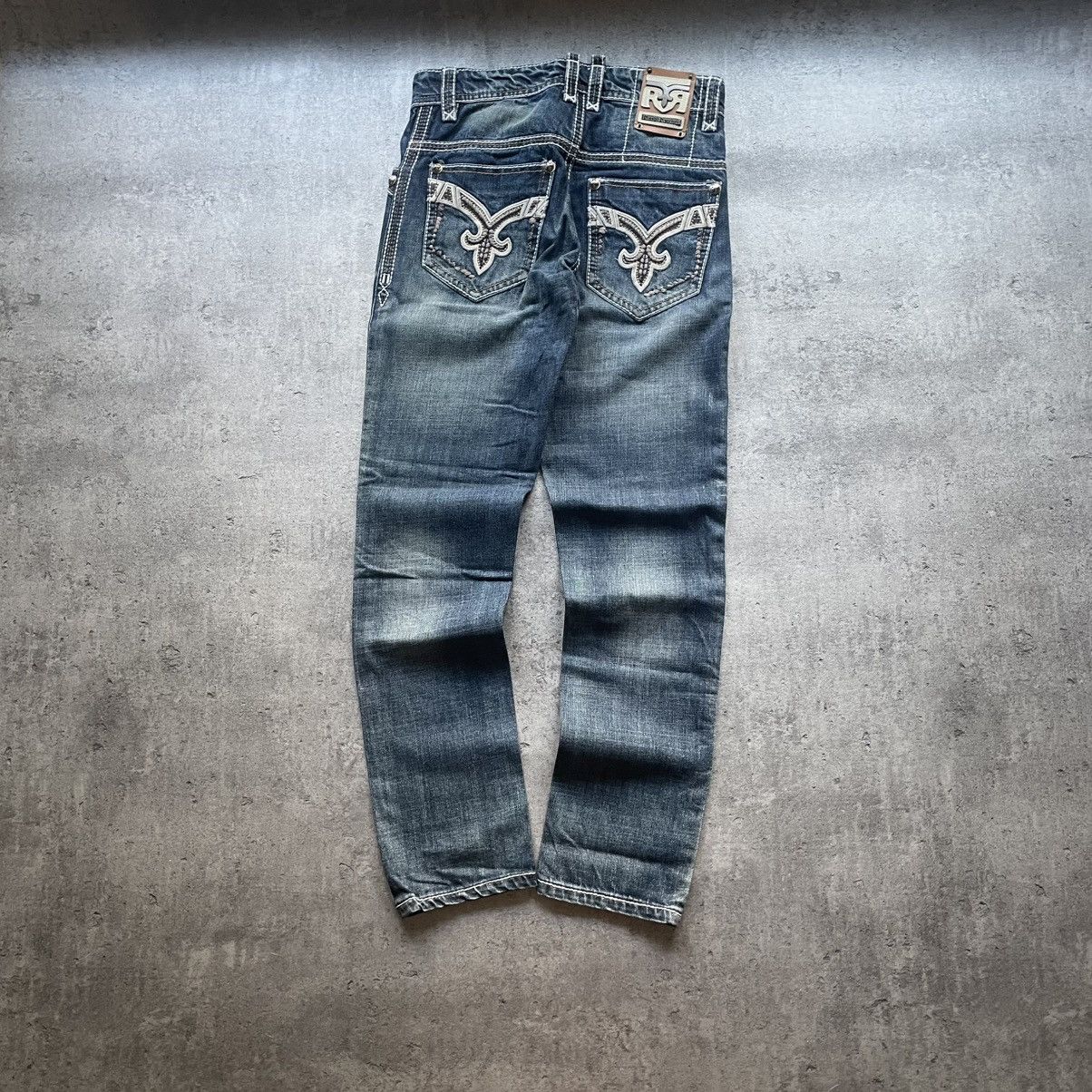 Rock Revival × Vintage NWT Rock Revival Bilby Chrome Herats Style Pants Size US 30 / EU 46 - 1 Thumbnail