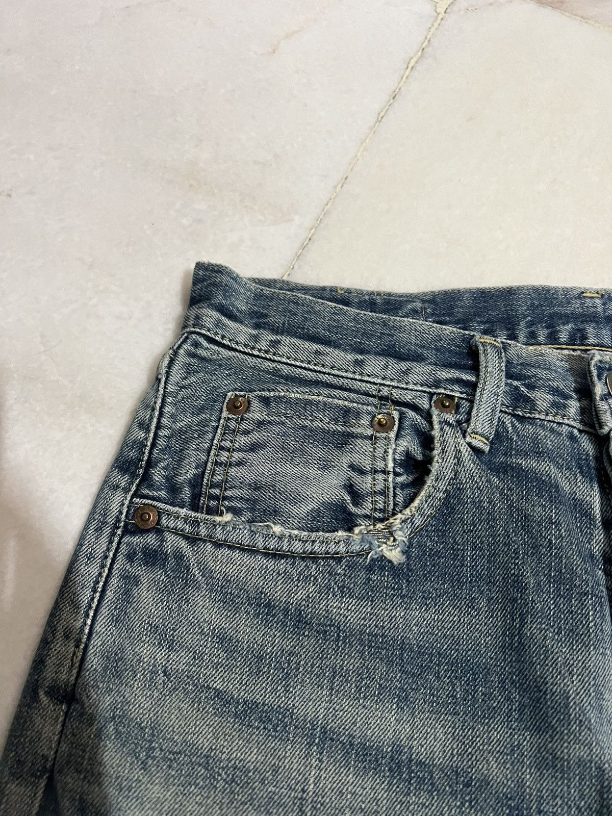 Levi's × Levi's Vintage Clothing VINTAGE 90’S LEVIS 503B SELVEDGE BIG E JEANS Size US 30 / EU 46 - 8 Thumbnail