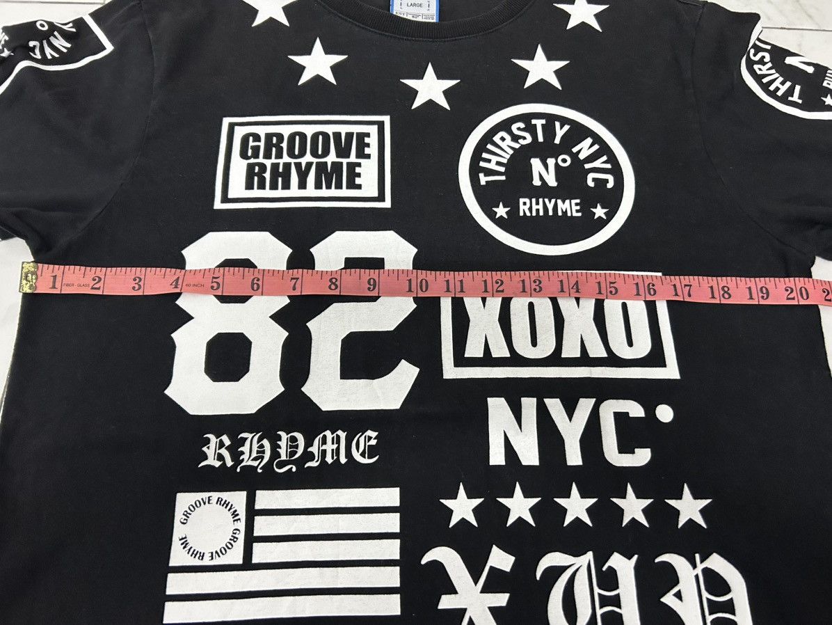 Japanese Brand GROOVE RHYME REFRAME CHROME HEARTS DESIGN TEE Size US M / EU 48-50 / 2 - 11 Thumbnail