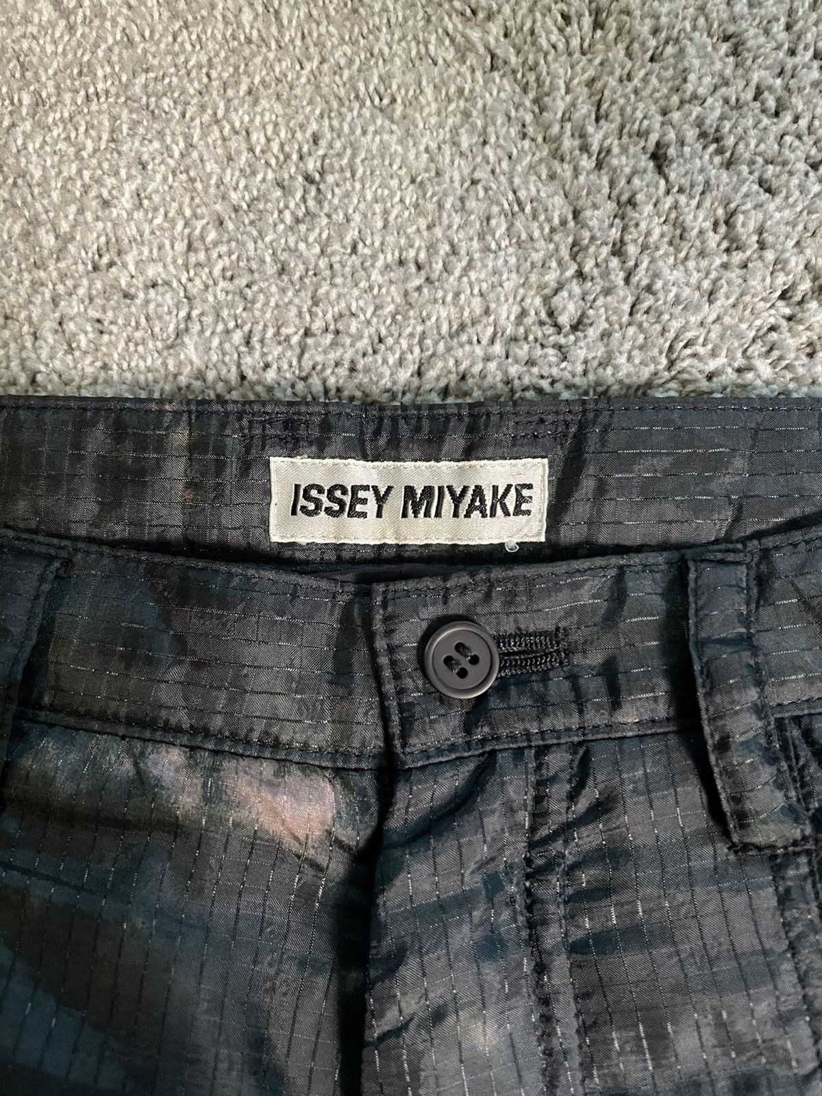 Issey Miyake Issey Miyake Bleach Full Side Zip Pant Size US 29 - 4 Thumbnail