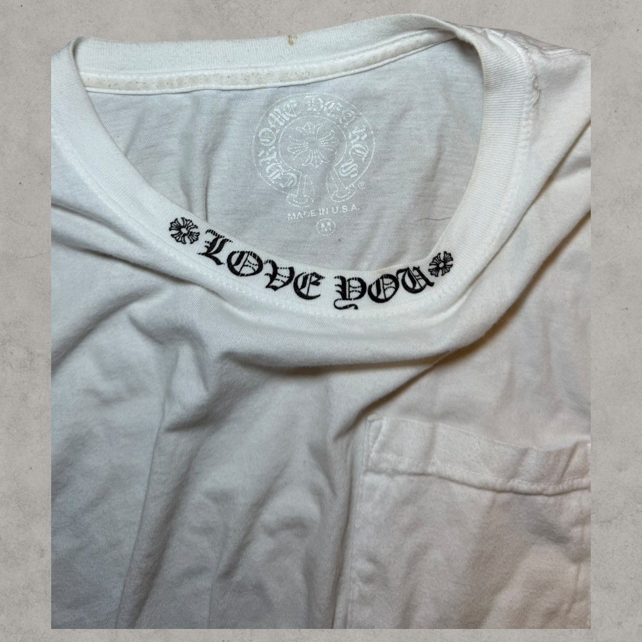 Chrome Hearts Chrome Hearts ‘Love You’ L/S Shirt Sz M Size US M / EU 48-50 / 2 - 3 Thumbnail