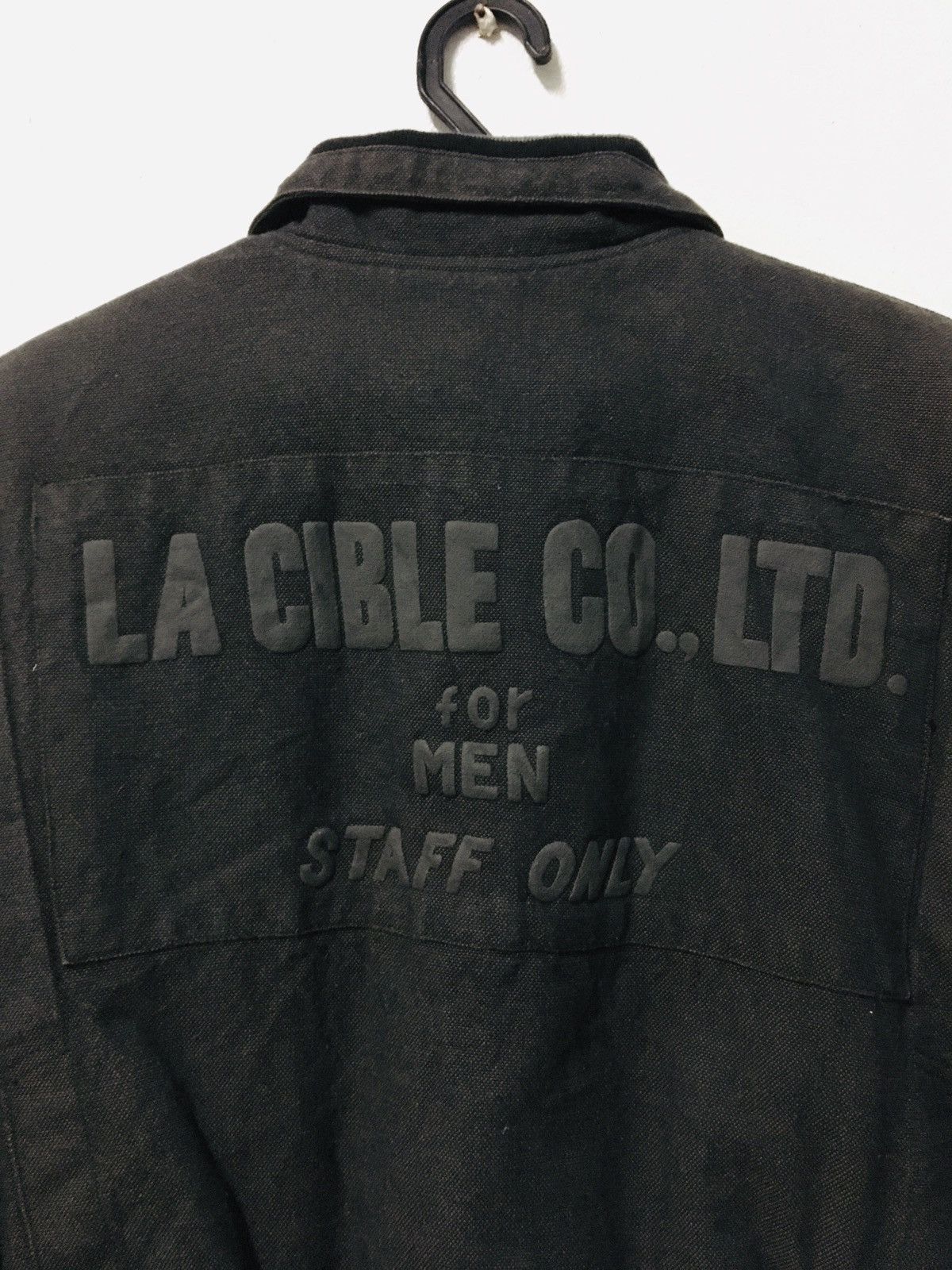 Japanese Brand A07 La Cible for Men - Staff Only Varsity Jacket Size US M / EU 48-50 / 2 - 5 Thumbnail