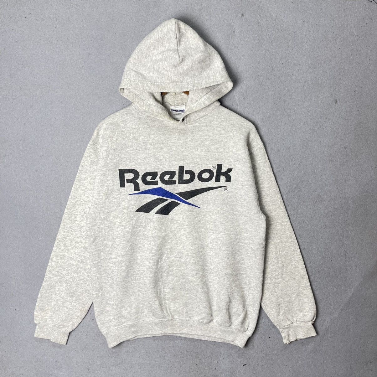 Reebok Vintage Reebok Big Logo Hoodie USA Made Size US M / EU 48-50 / 2 - 1 Thumbnail