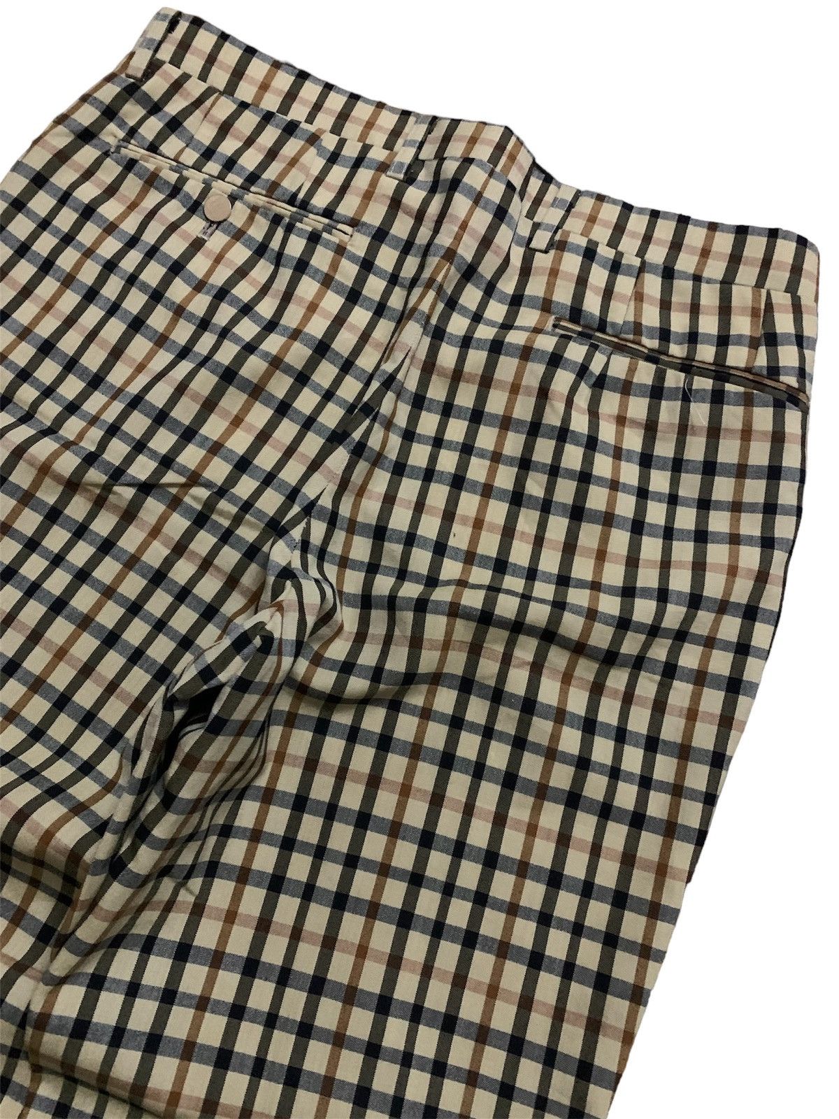 DAKS 💥Vintage 80s Daks England Classic Nova check Pant Size US 32 / EU 48 - 5 Thumbnail
