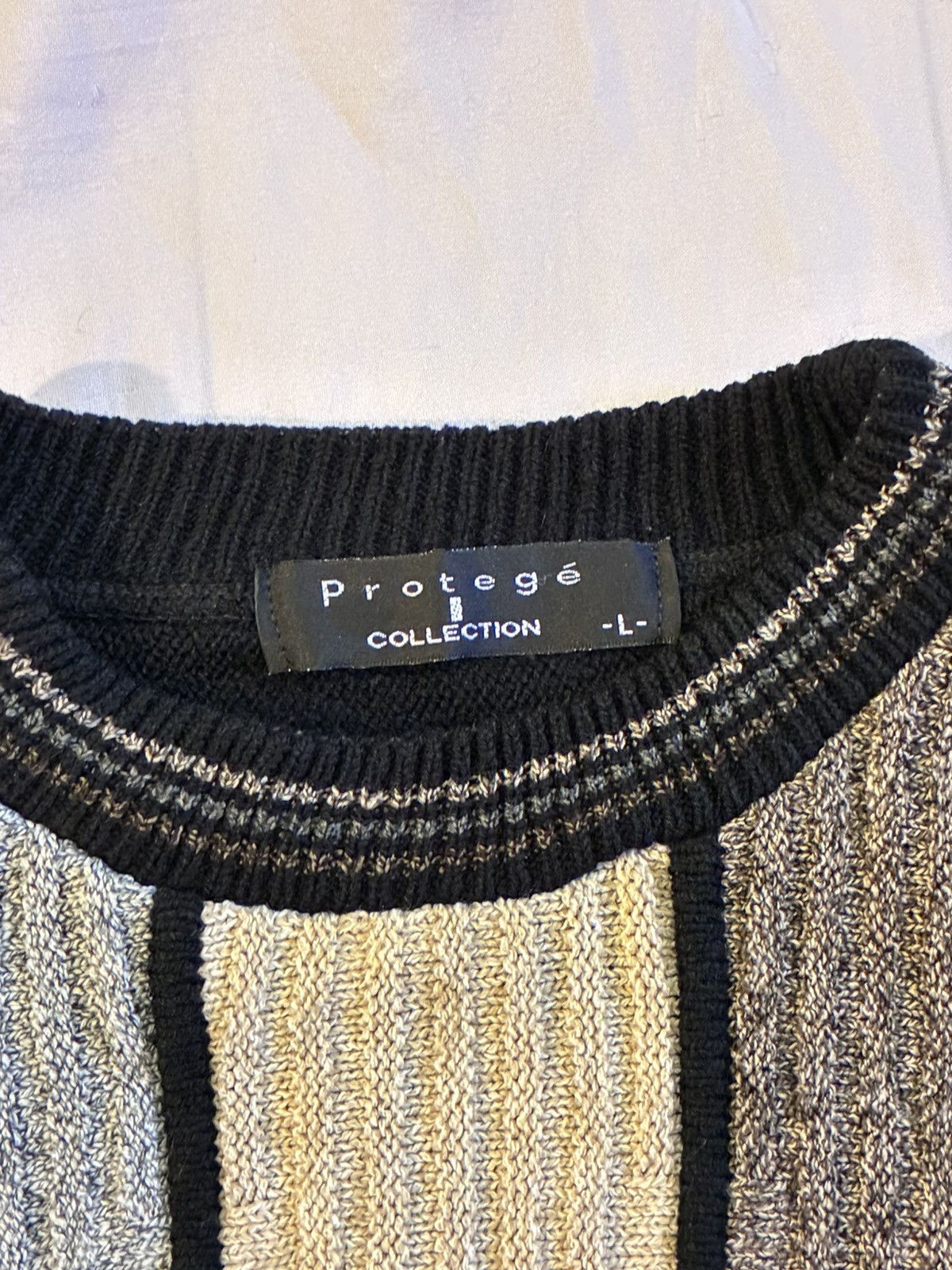 Protege Vintage Protege Collection Coogi Style 3D Knit Sweater Size L / US 10 / IT 46 - 4 Thumbnail