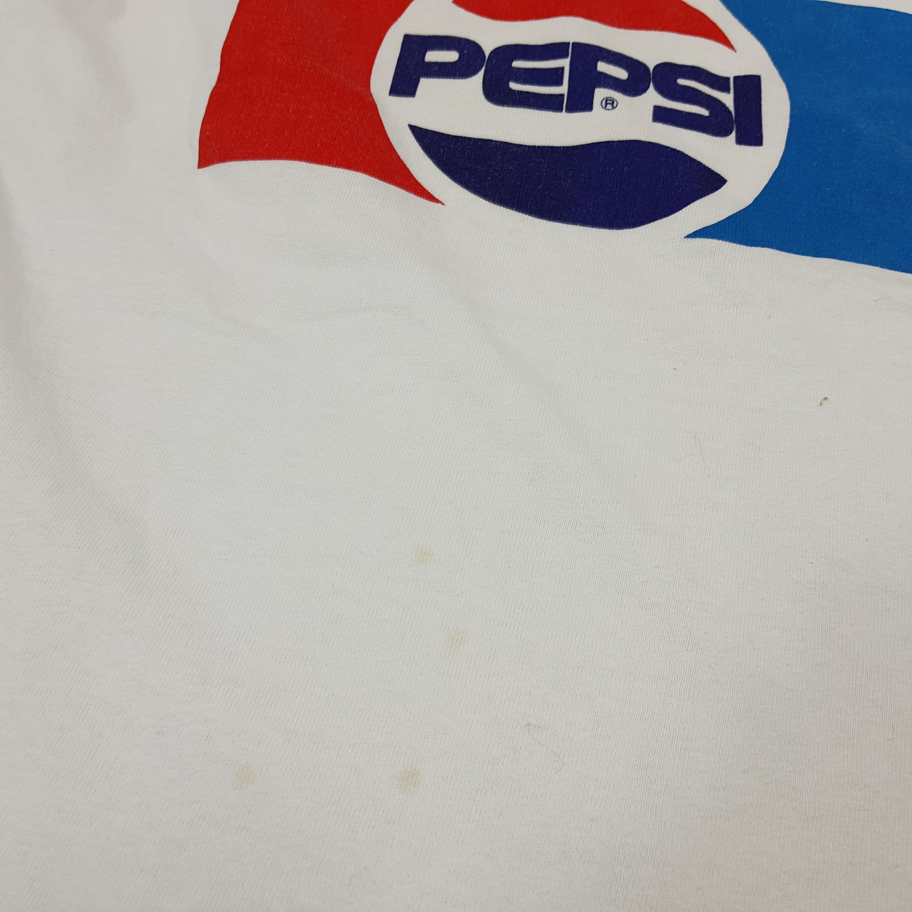 Pepsi × Vintage Vintage PEPSI Long Sleeve Tshirt Size US M / EU 48-50 / 2 - 11 Thumbnail