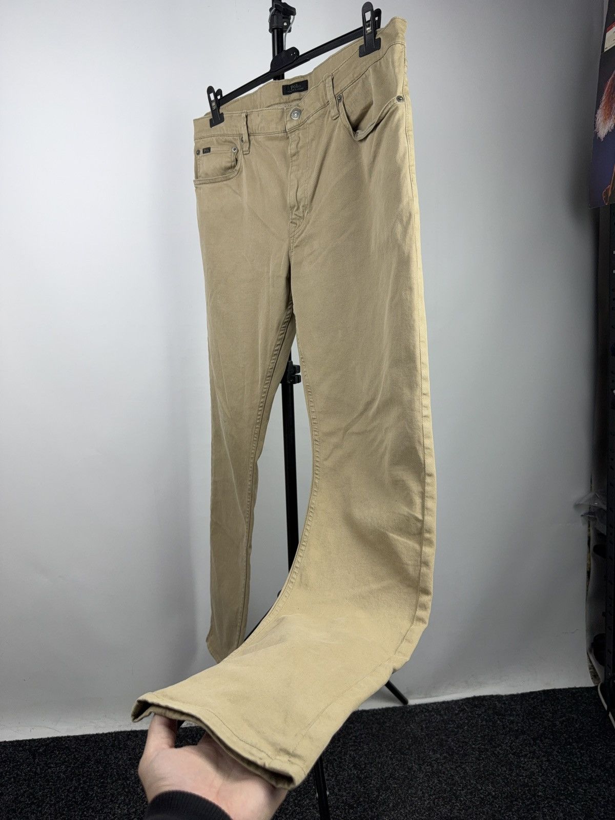 Polo Ralph Lauren Retro Luxury Vintage 90s Polo Ralph Lauren Beige Chino Pants Size US 36 / EU 52 - 3 Thumbnail