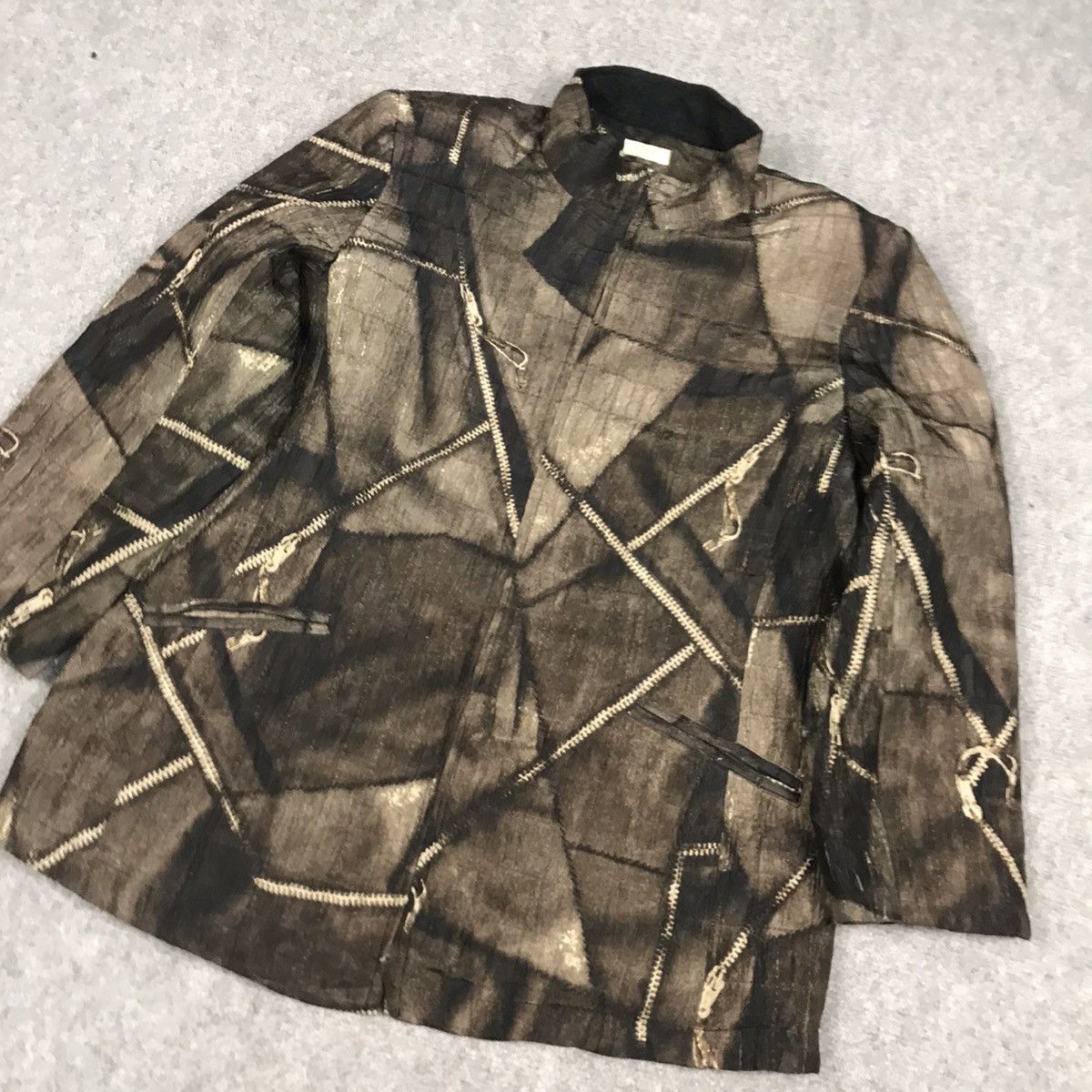 Japanese Brand JAPAN STYLE ZIPPER JACKET Size US M / EU 48-50 / 2 - 2 Thumbnail