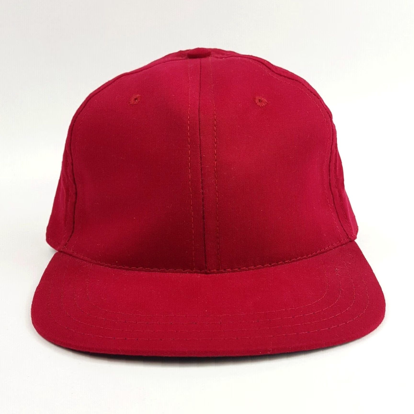 Vintage VINTAGE Town Talk Hat Baseball Cap Twill Red Adjustable Strap 90s Size ONE SIZE - 2 Thumbnail