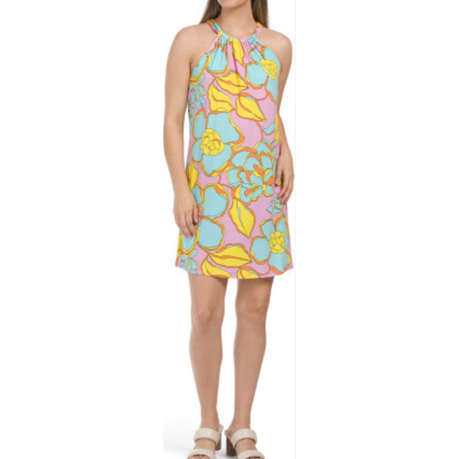 Trina Turk Trina Turk NWT Dress Tunic Swim Cover Up Stretchy Sz M Size M / US 6-8 / IT 42-44 - 1 Thumbnail