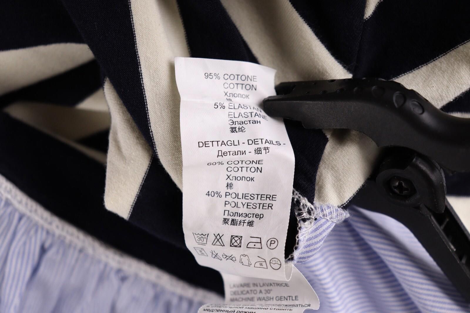Designer Manila Grace Multicolor Stripe Tunic Shirt Size 3 Size M / US 6-8 / IT 42-44 - 12 Thumbnail