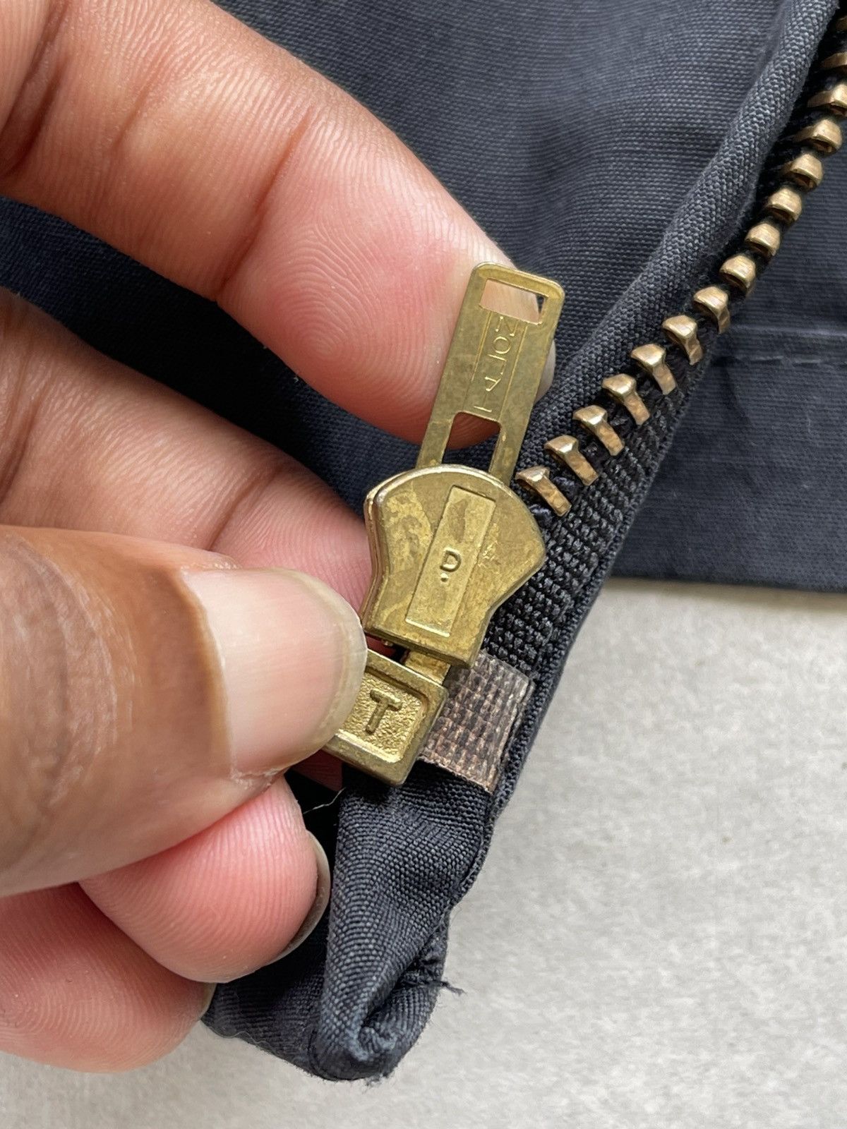 Naval Clothing Factory 🔥VINTAGE 1970'S U.S NAVY MAN'S BOMBER JACKET Size US S / EU 44-46 / 1 - 11 Thumbnail