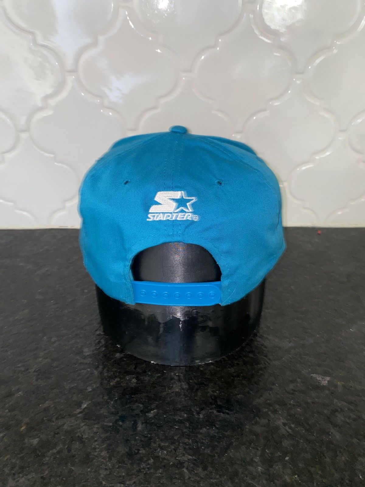 Starter Vintage 90s Starter Charlotte Hornets spell-out snapback Size ONE SIZE - 2 Thumbnail