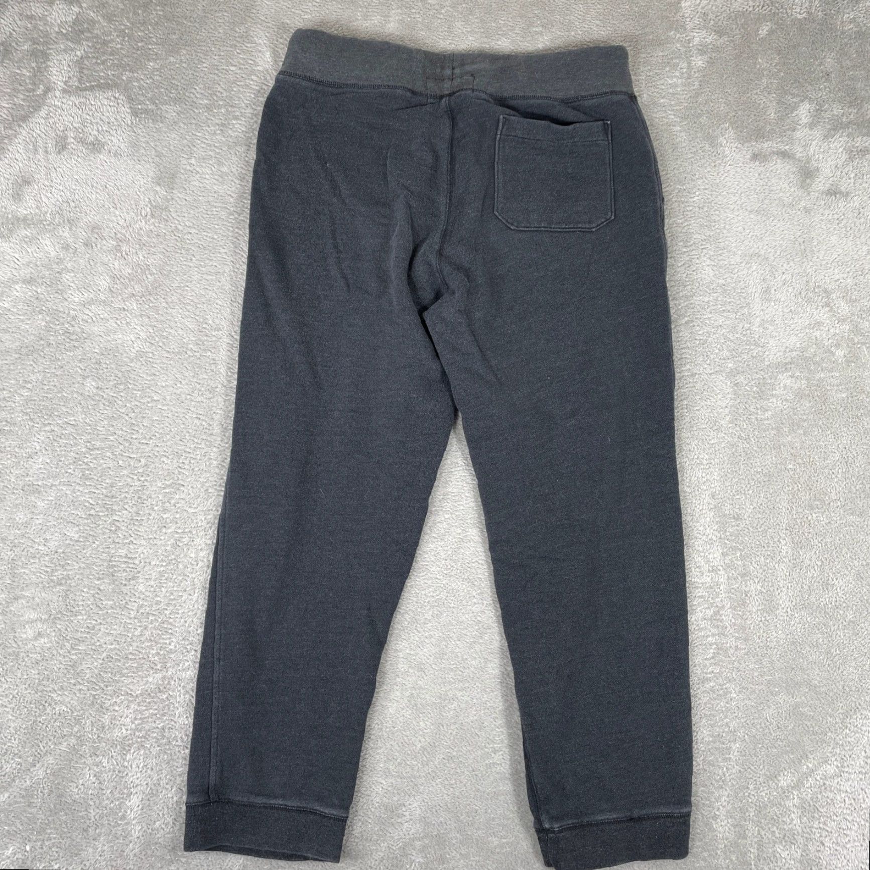 J.Crew J. Crew Sweatpants Pants Men M Gray Drawstring Pockets Tapered Regular Fit VINTAGE? No Size US 31 - 2 Thumbnail