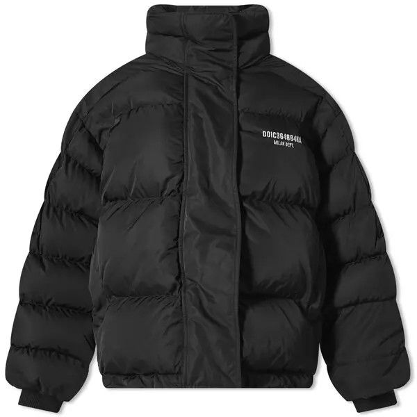 Dolce & Gabbana o1y0825 Turtleneck Shell Jacket in Black Size L / US 10 / IT 46 - 1 Thumbnail