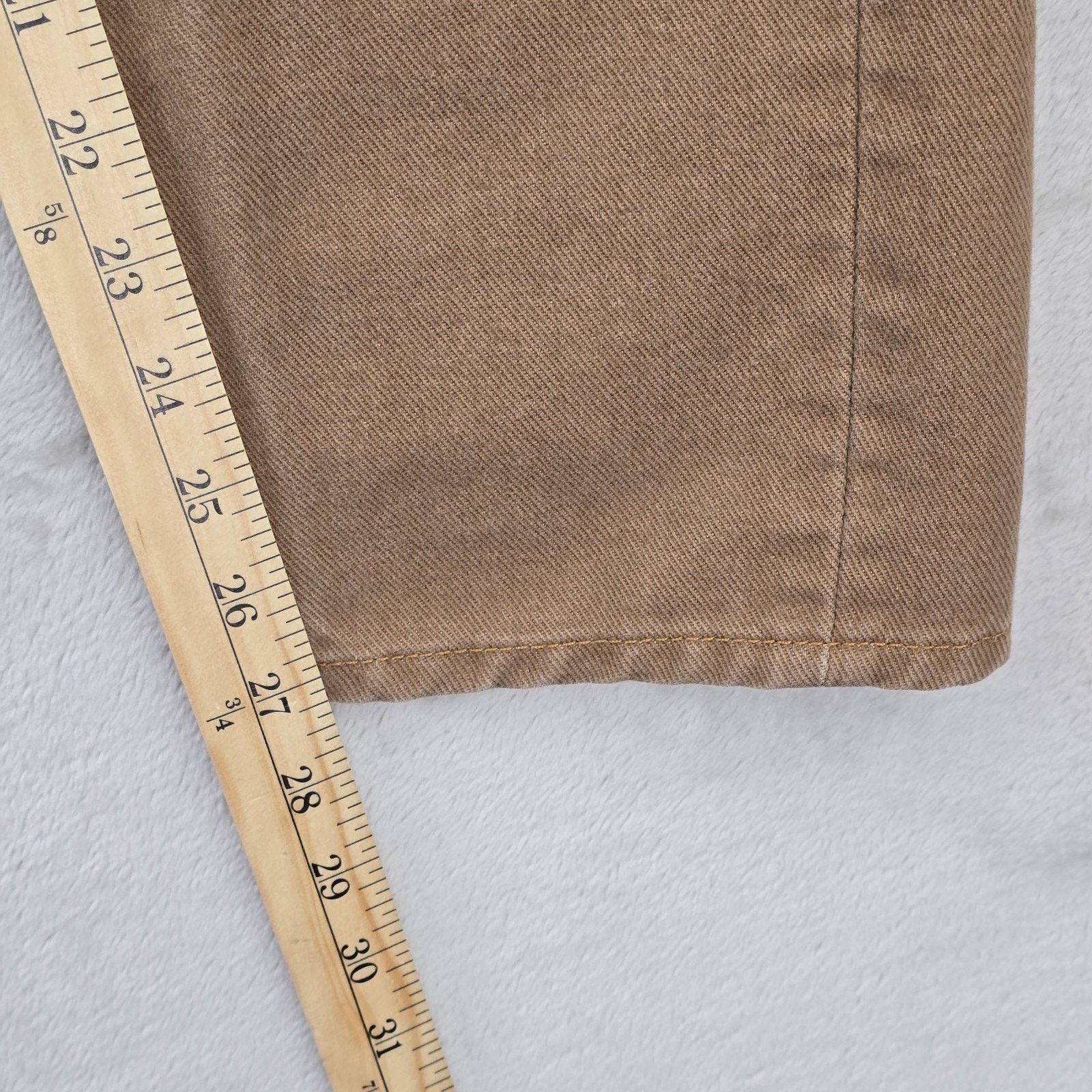 Levi's VTG Levis 501 Jeans Mens 28x27 Brown USA Tag 30x30 Y2K Size US 28 / EU 44 - 11 Thumbnail