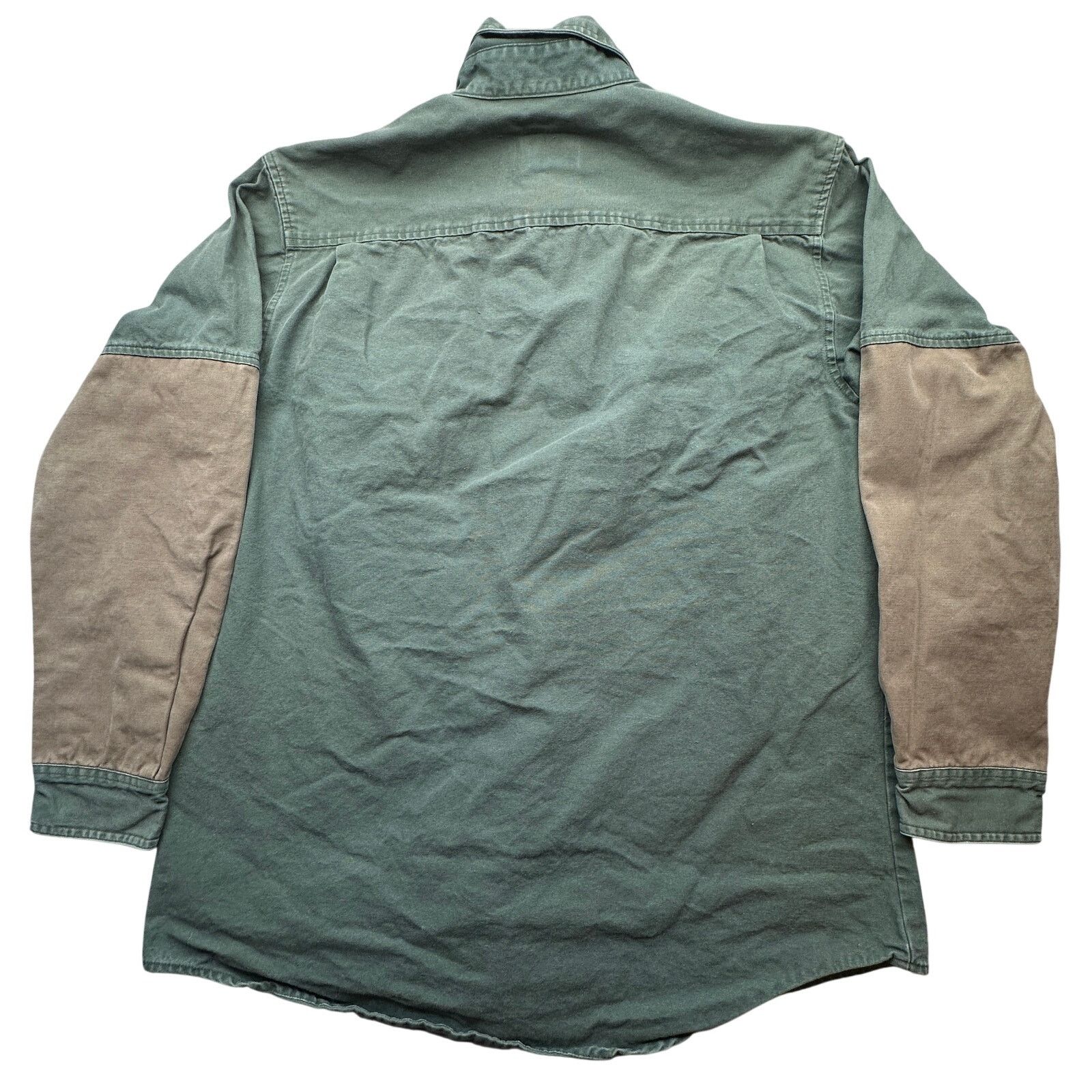 Cabelas VTG Cabelas Hunting Canvas Button Long Sleeve Shirt Large Size US L / EU 52-54 / 3 - 2 Thumbnail