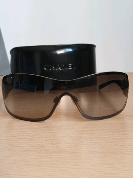 Chanel CHANEL SUNGLASSES 4164 LOGO CC Wrap Metal Vintage Iconic Size ONE SIZE - 2 Thumbnail